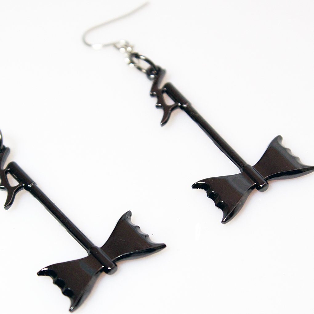 Abbath Axe earrings
