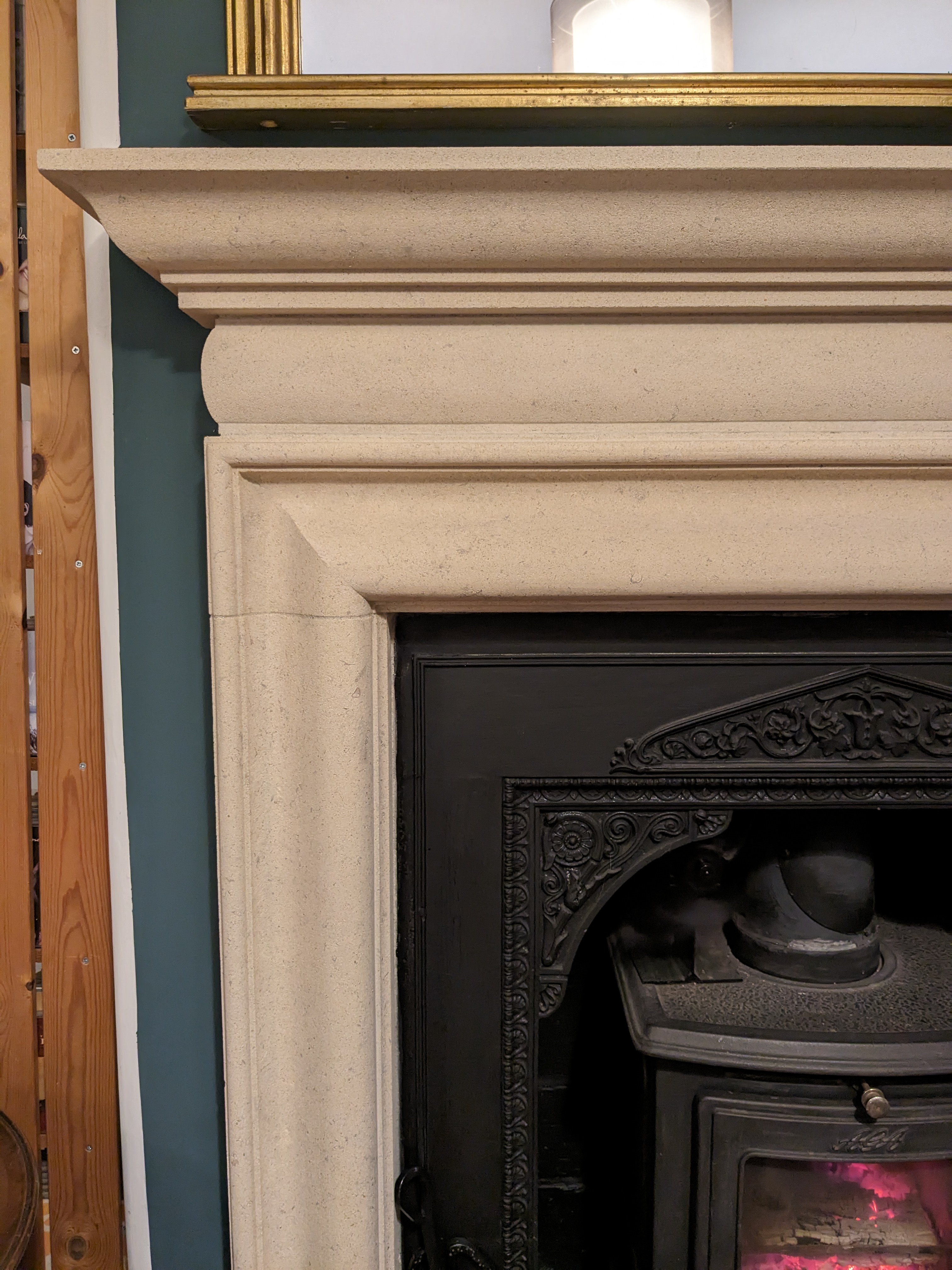 Bolection in Bath stone