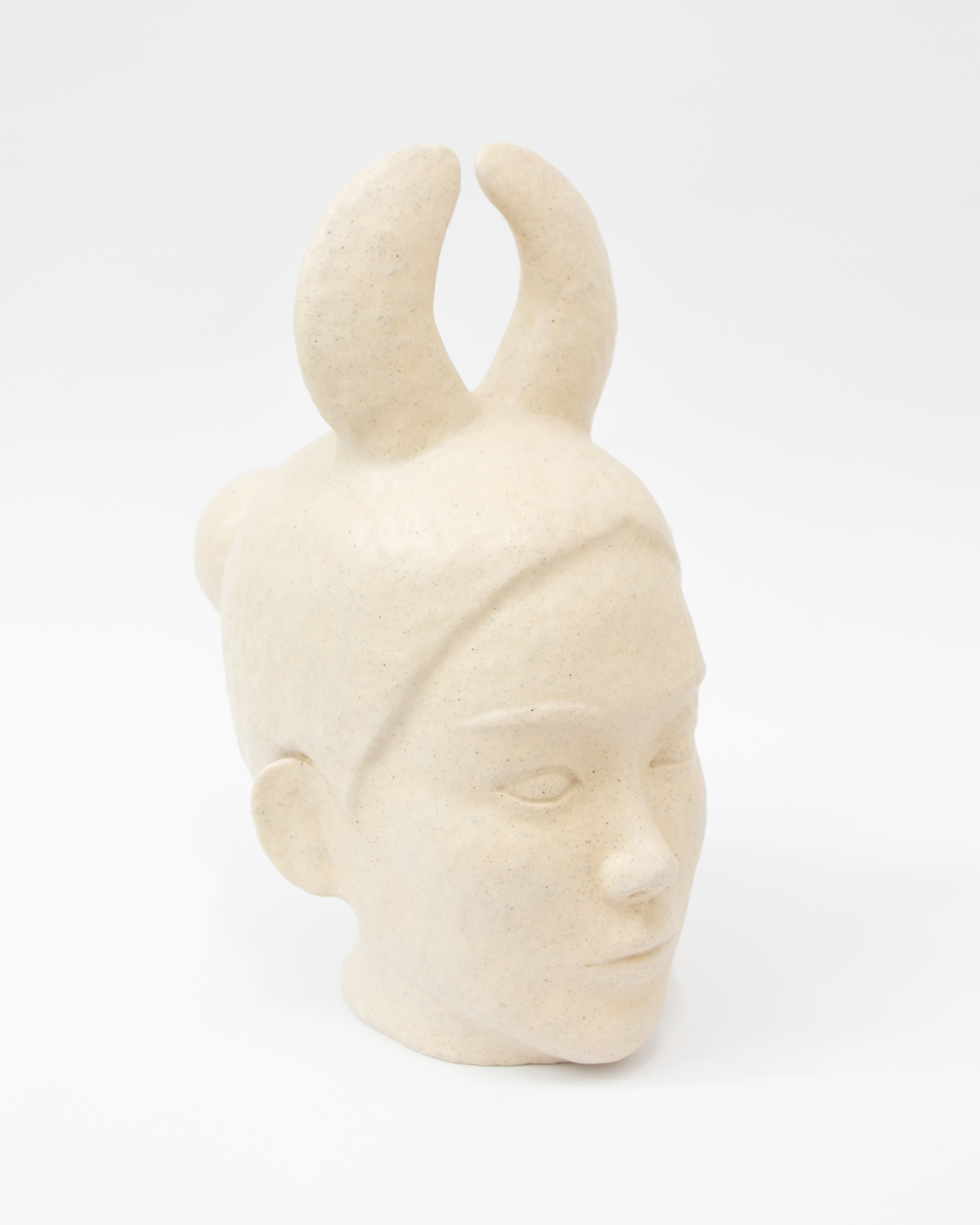 Self Portrait As Iris As an Idea IIStoneware, glaze20 x 38 x 33 cm (7.9 x 15 x 13 in)2020