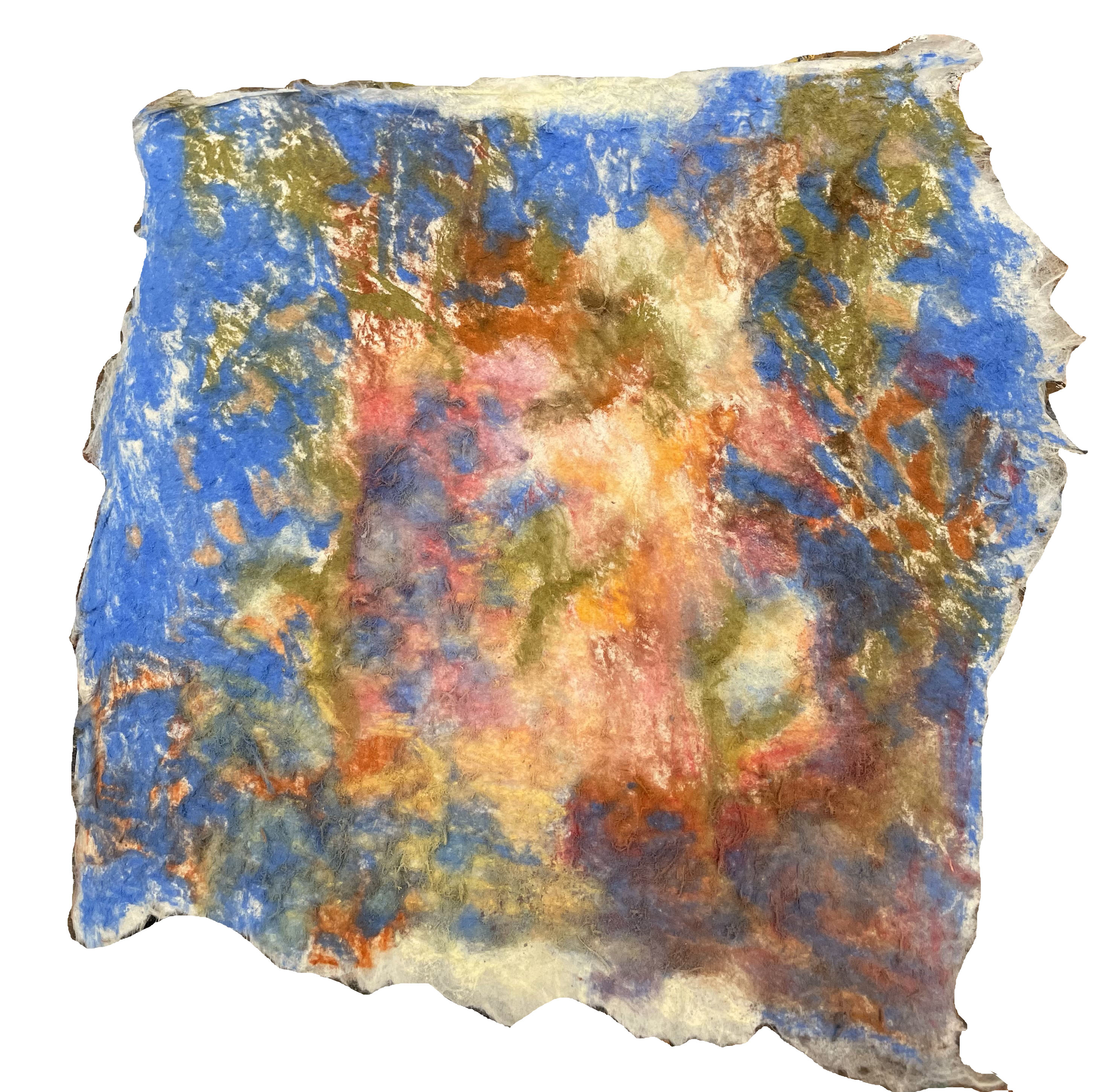 potato, chalk pastel