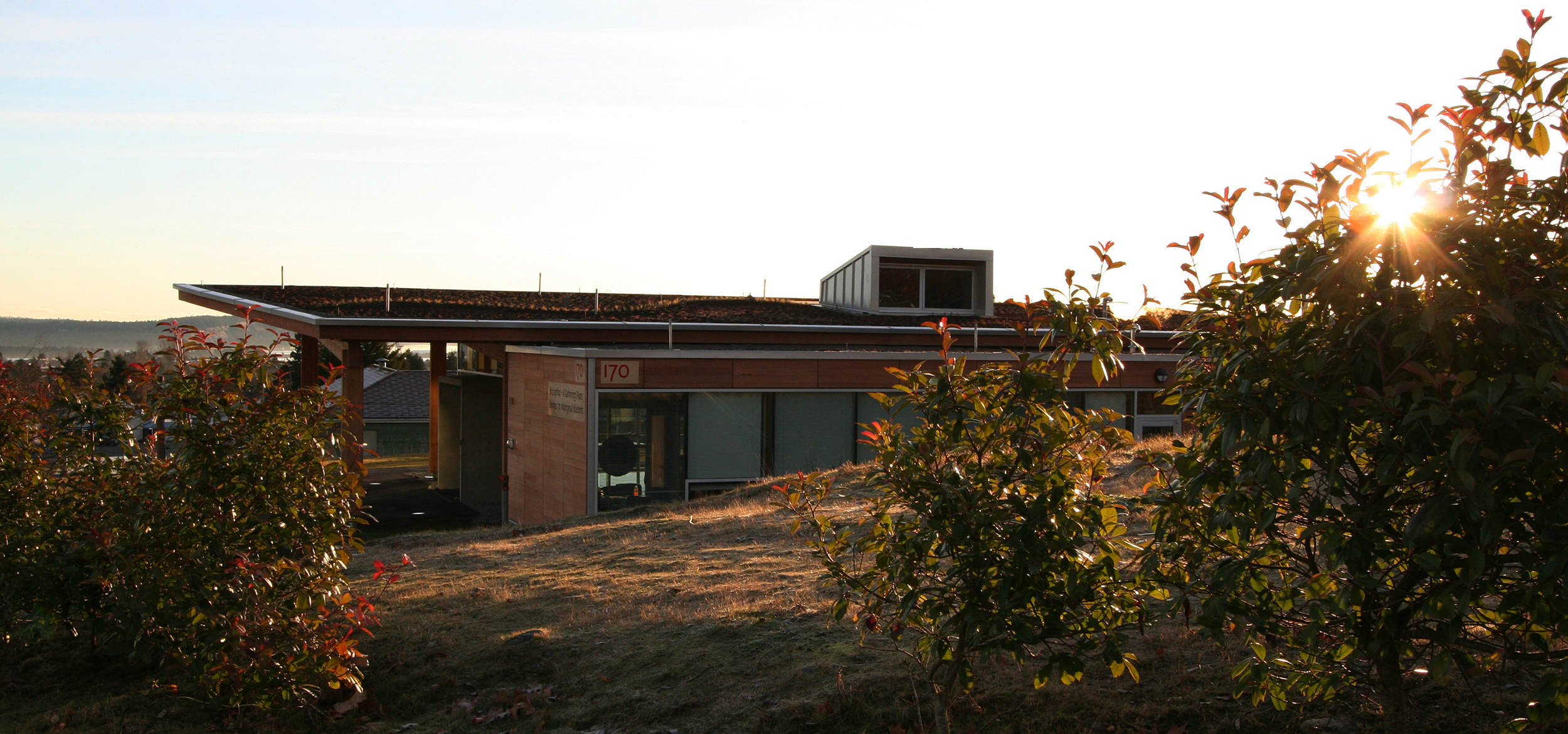 view of the plantet roof