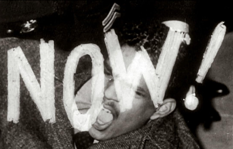 Still from NOW by Santiago Alvarez