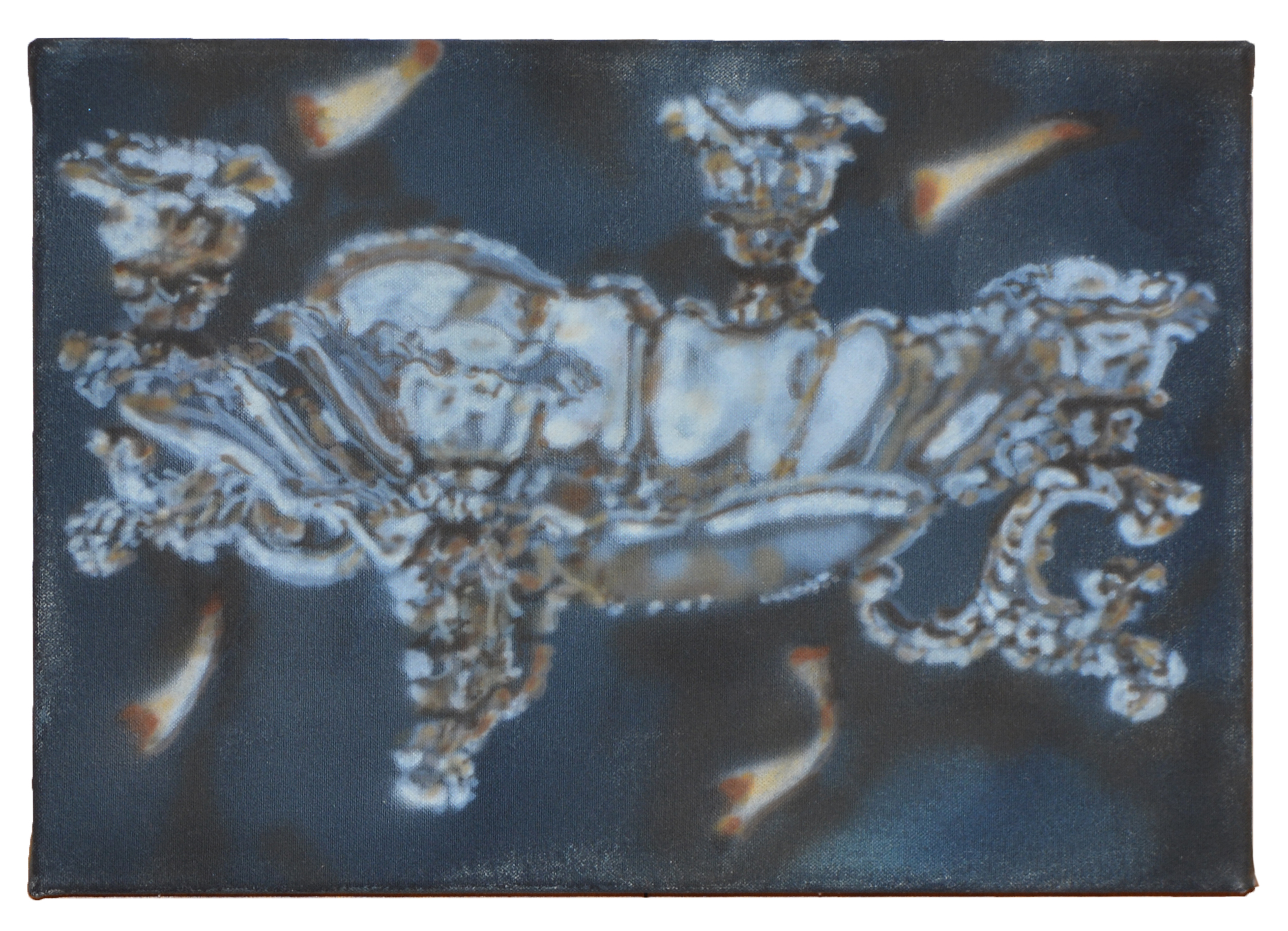 4 of 4, acrylic on canvas, 30 x 40 cm, 2020