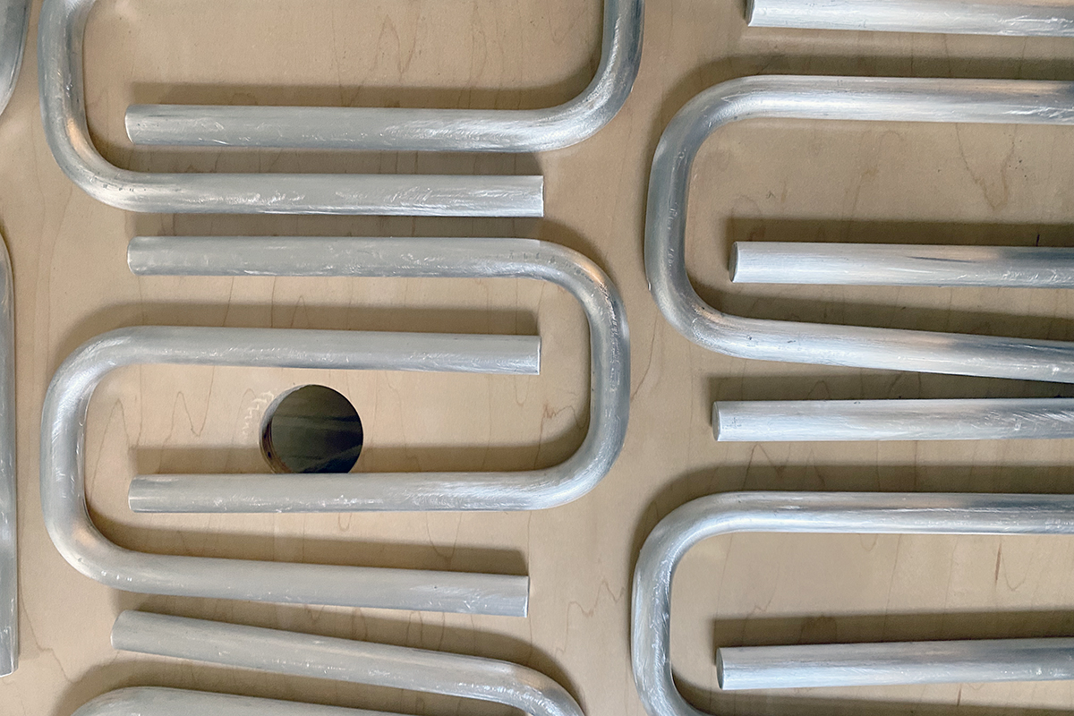 Fabrication - Aluminum Rods Detail