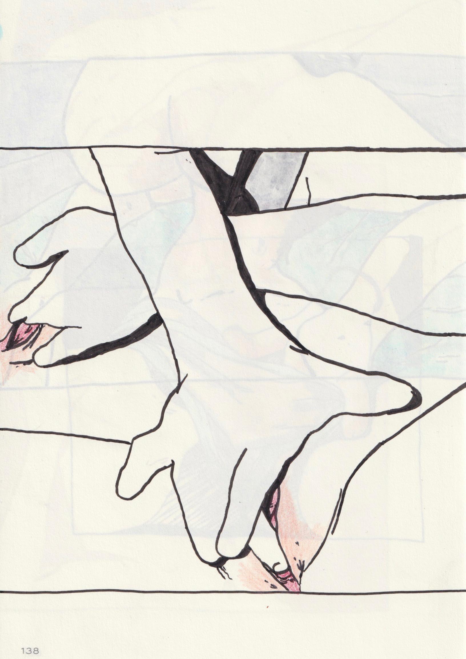 Untitled 64, 14.5x21cm, mixed media