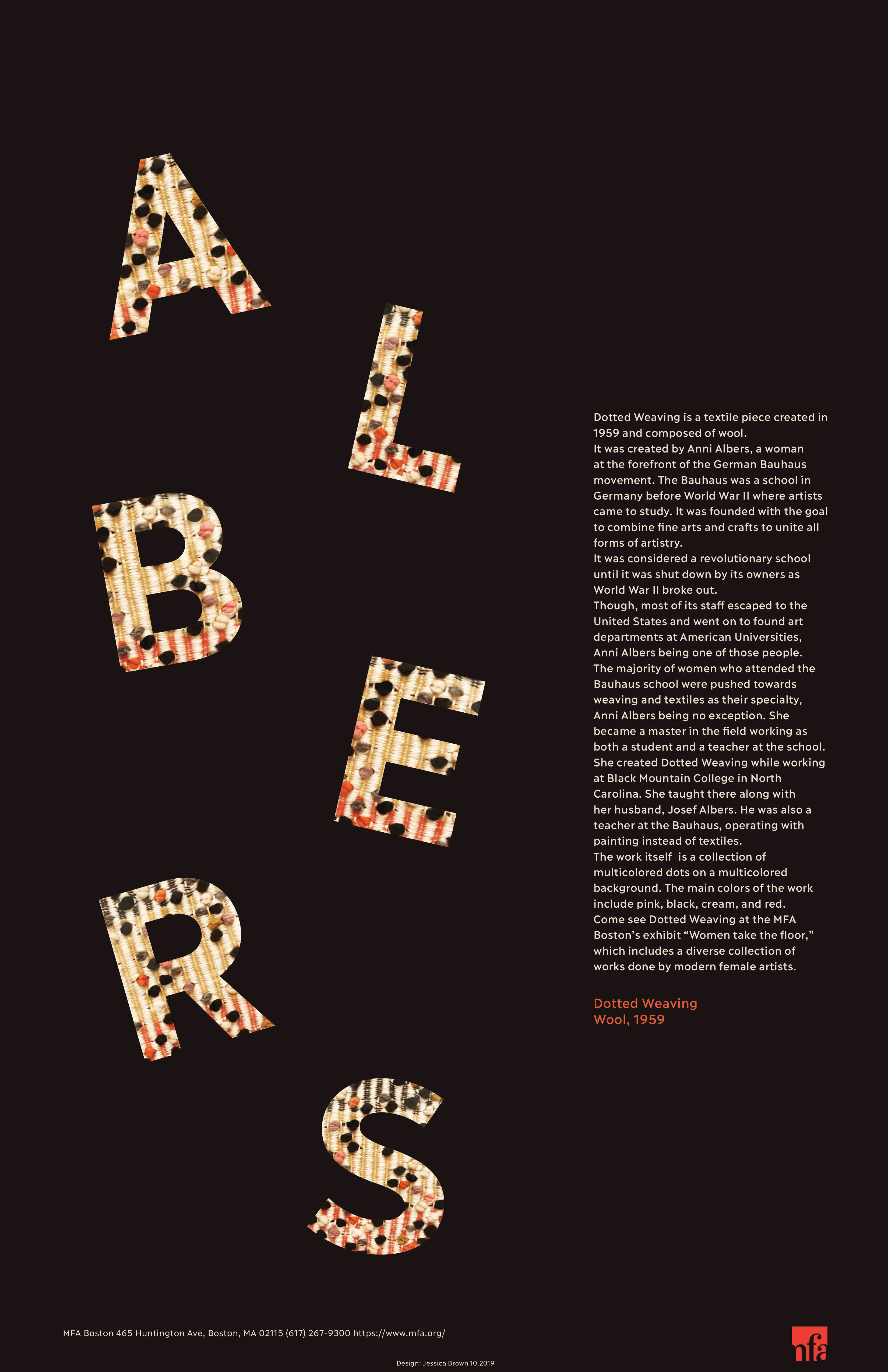 First Version of the Poster