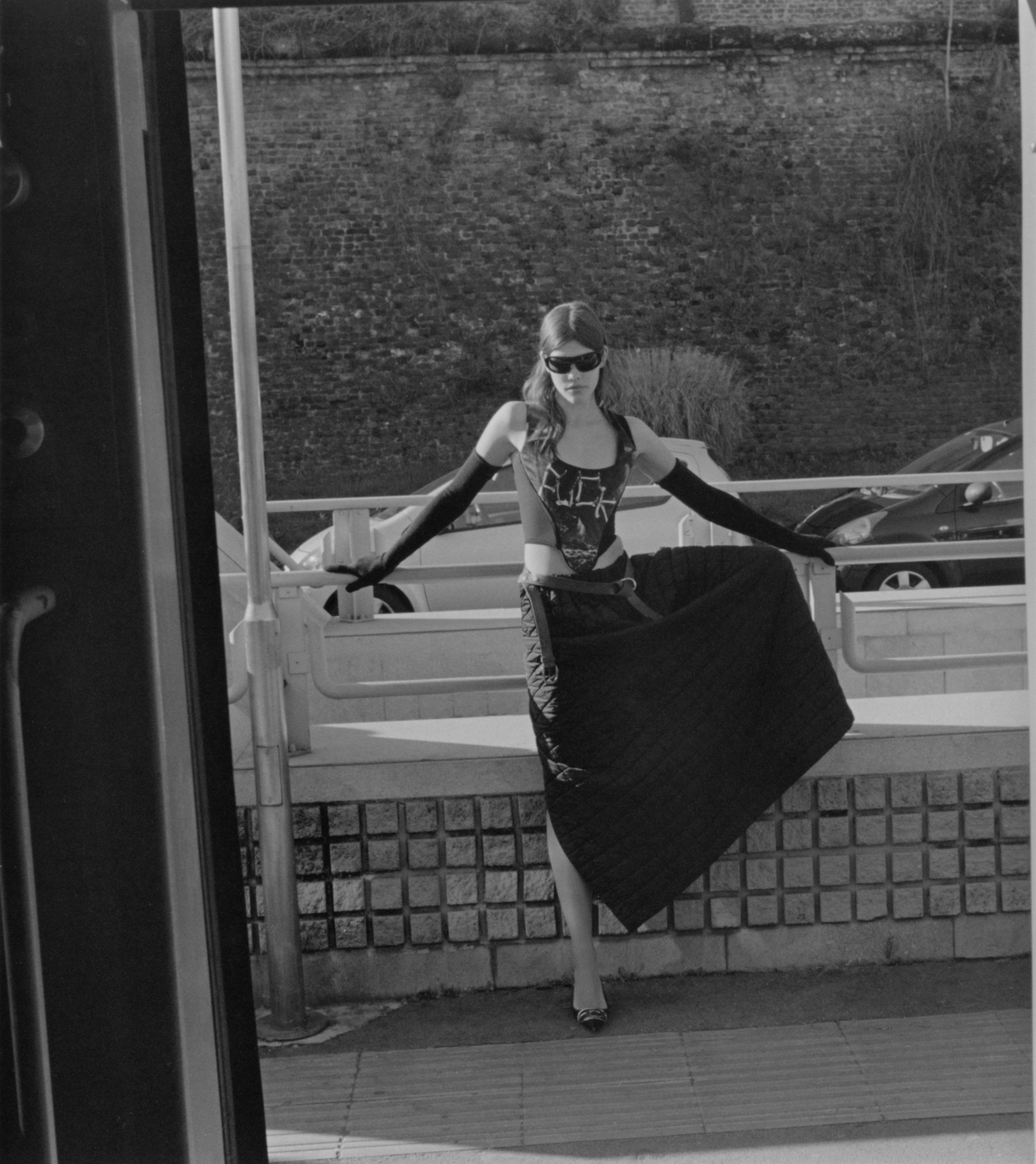 One day on the tram stop for Duel Magazine