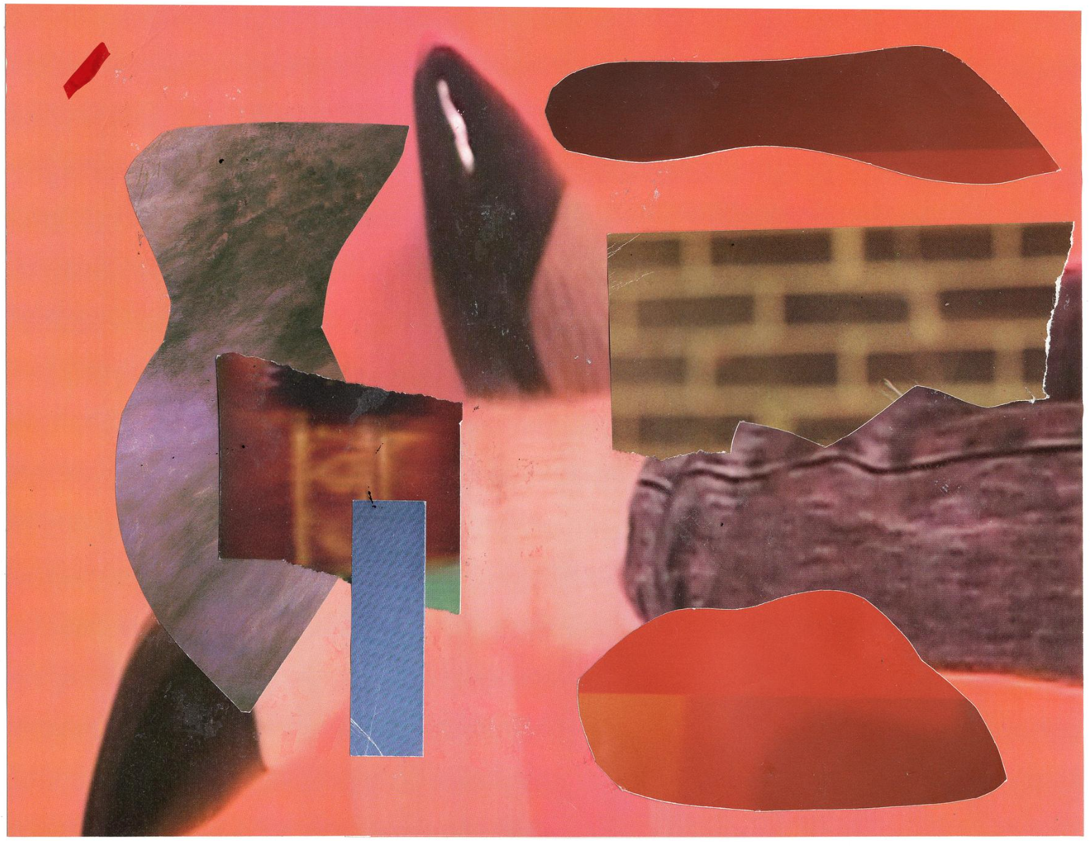 The Turning, 2022, photomontage, 29 x 21 cm