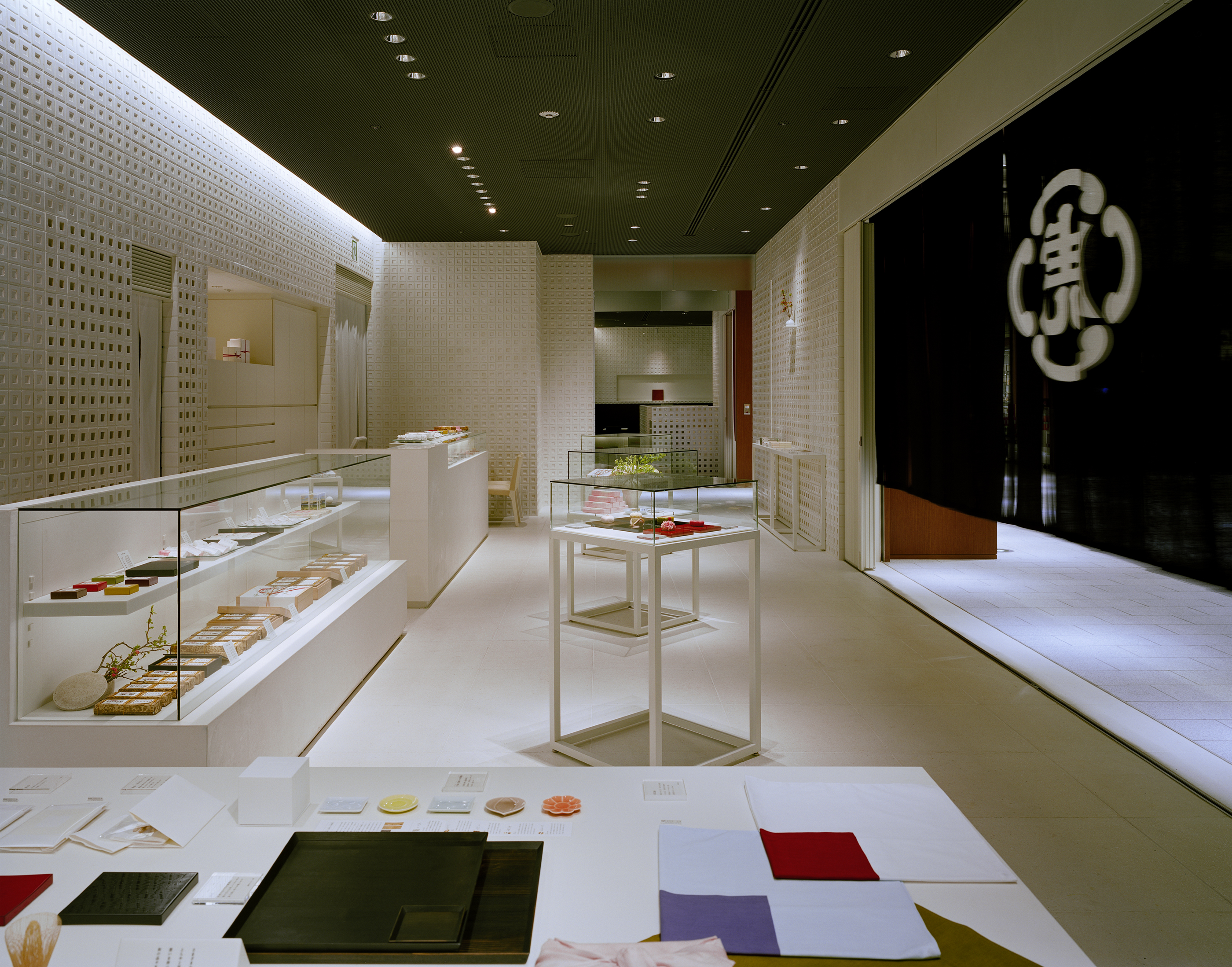 Toraya, shop interior, photo courtesy of Toraya