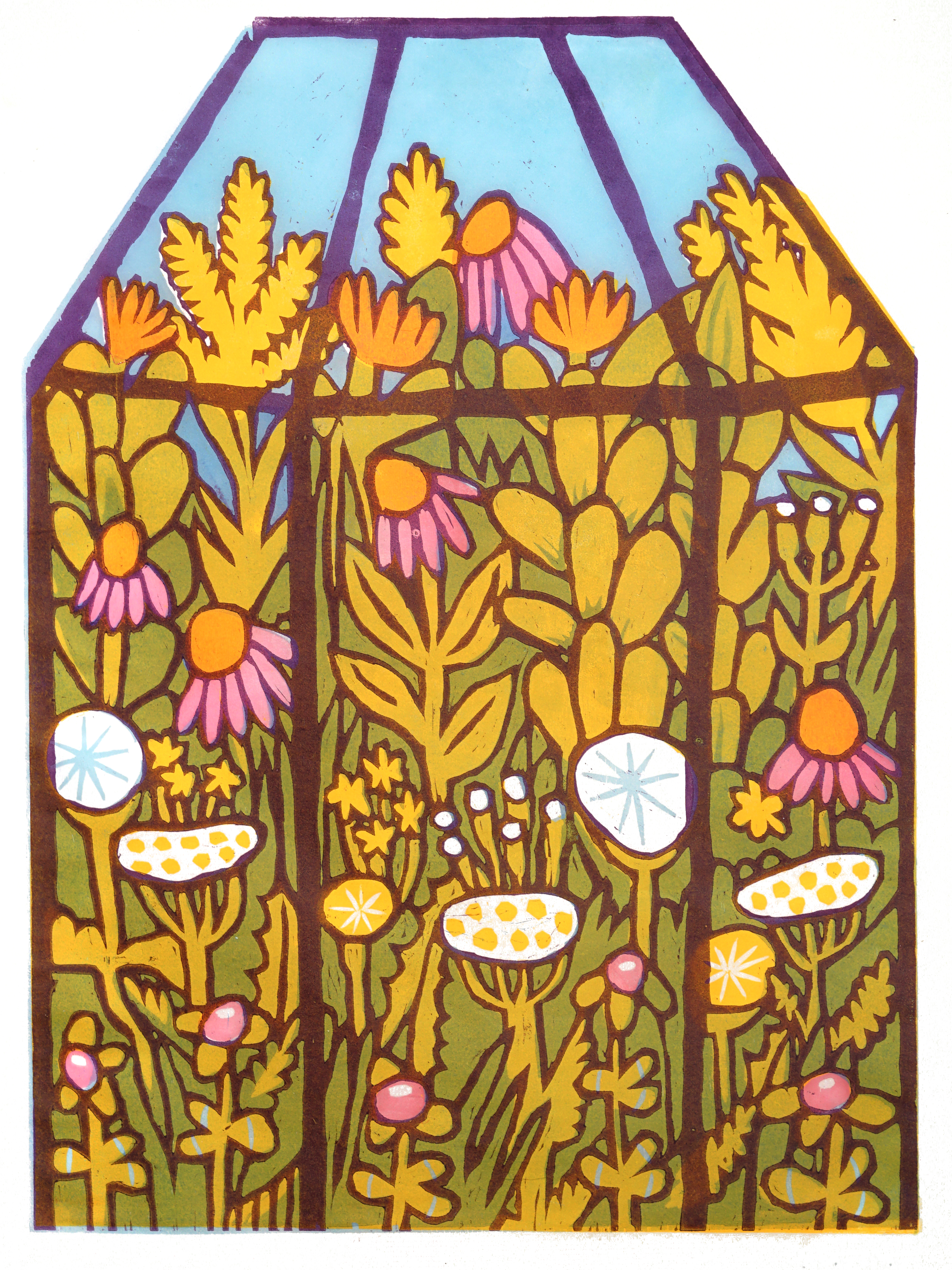 What If It's Beautiful? / five-layer woodcut