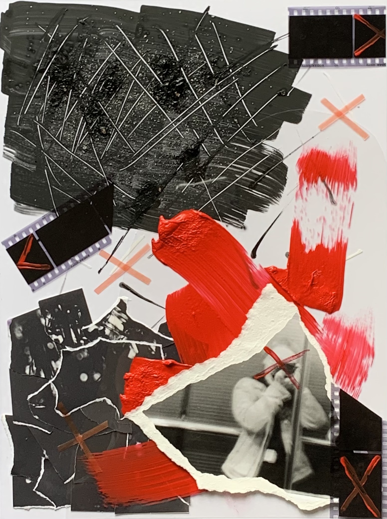 Kayla Forbes, Collaged Abstraction, 2021