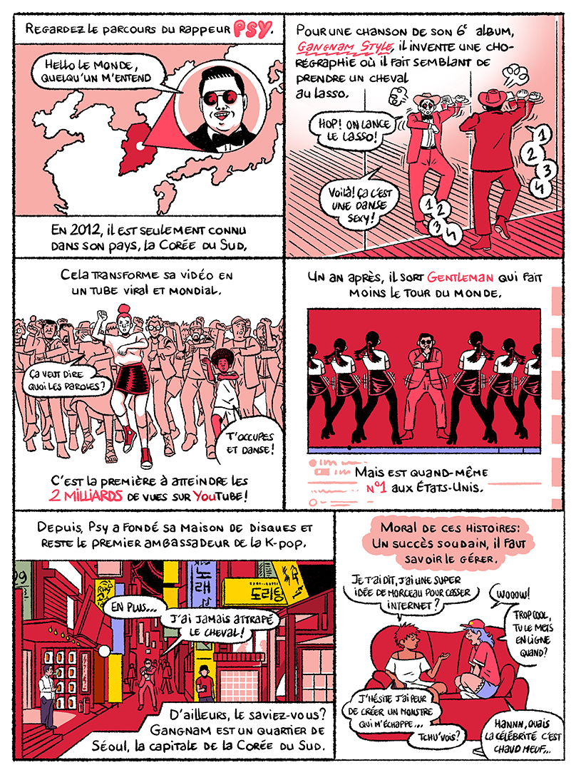 One Hit Wonders, 5 pages short story for TOPO Magazine, written by Vincent Brunner, 2023