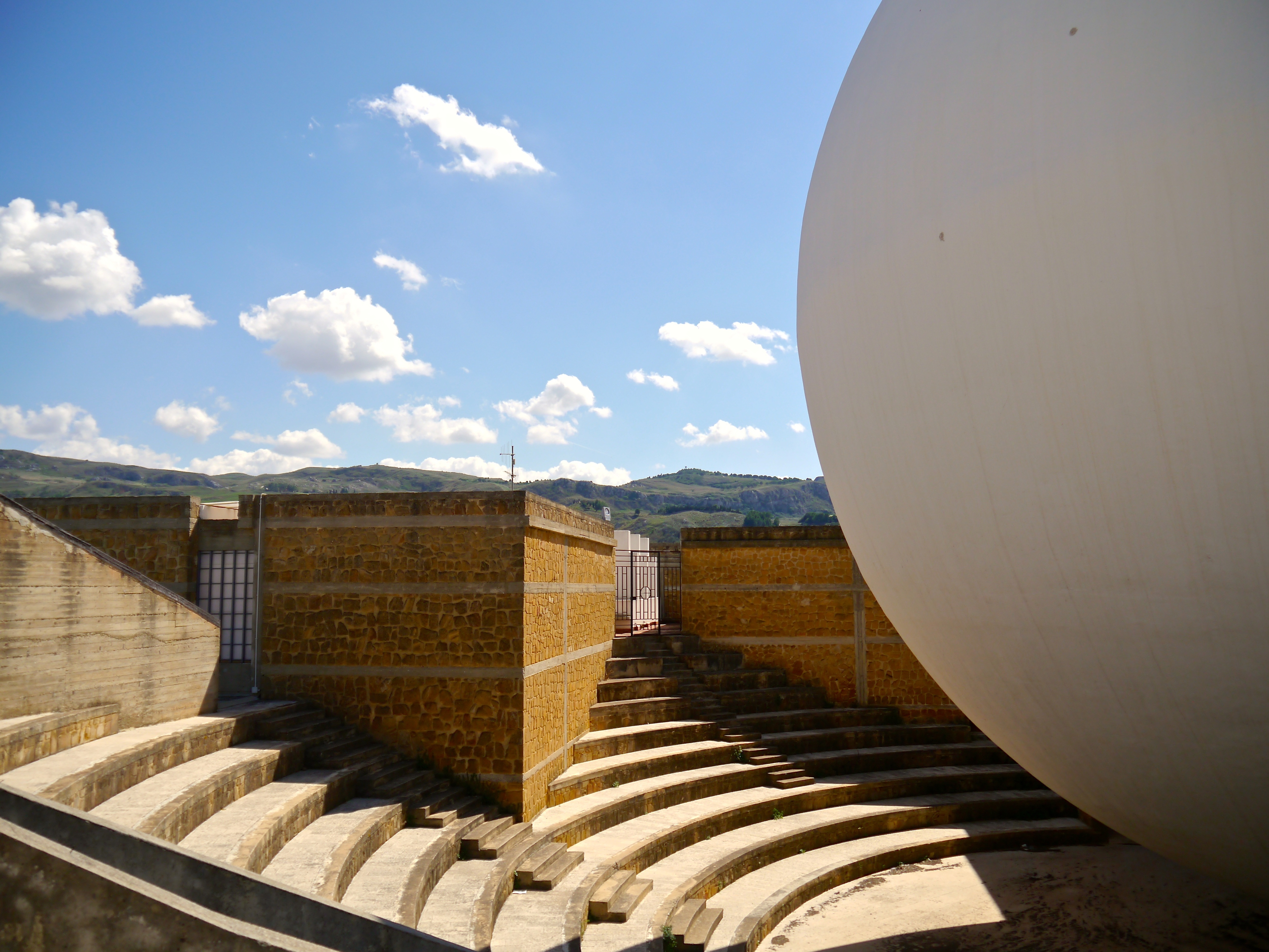 Public Plaza in New Gibellina, Italy