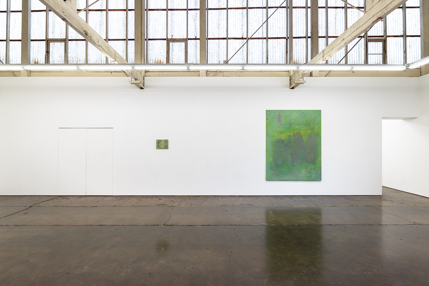 Installation view, Main Gallery South wall