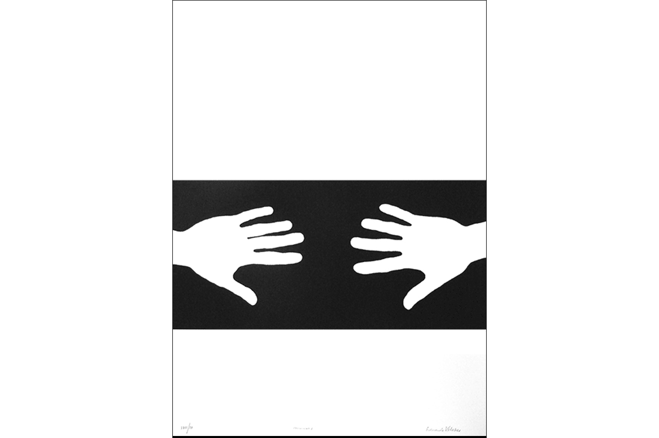 Eduardo VilchesManos I, 1974Dextrin on paper75.5 x 53.5 cm