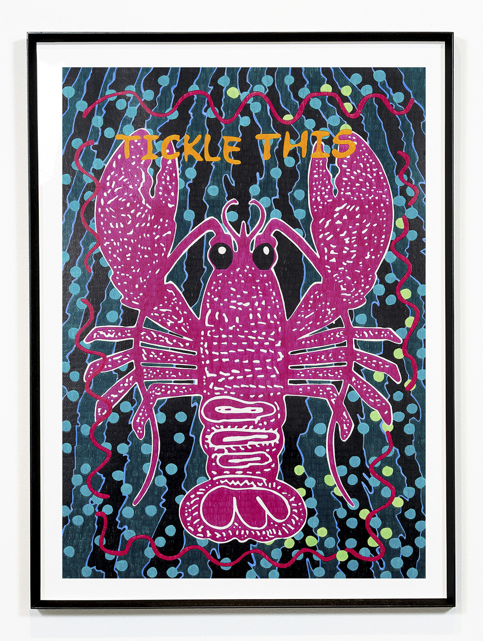 Tickle This, 2020. pencil on paper. 80cm x 55cm