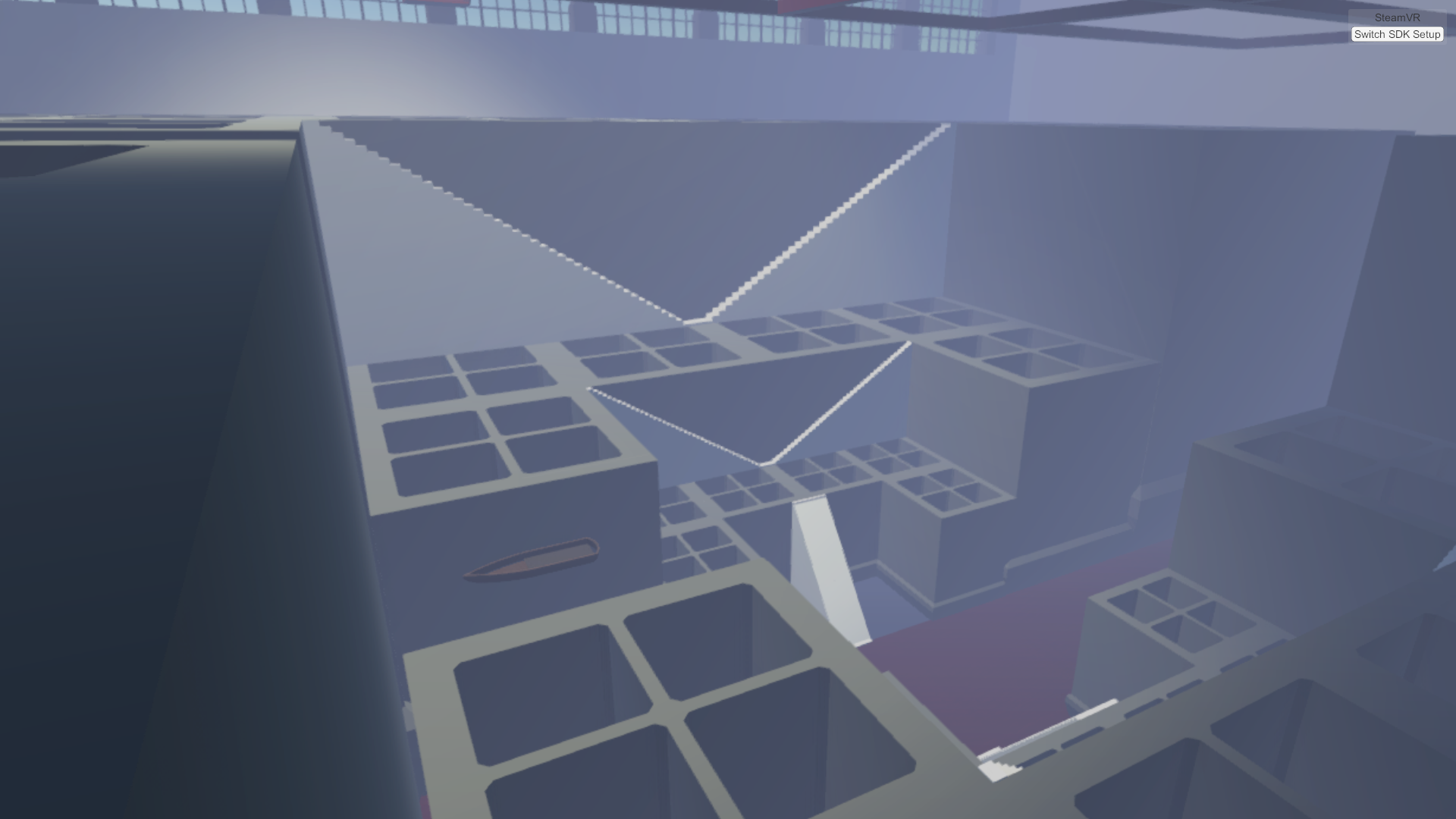 Caissons formation in Tennis Court