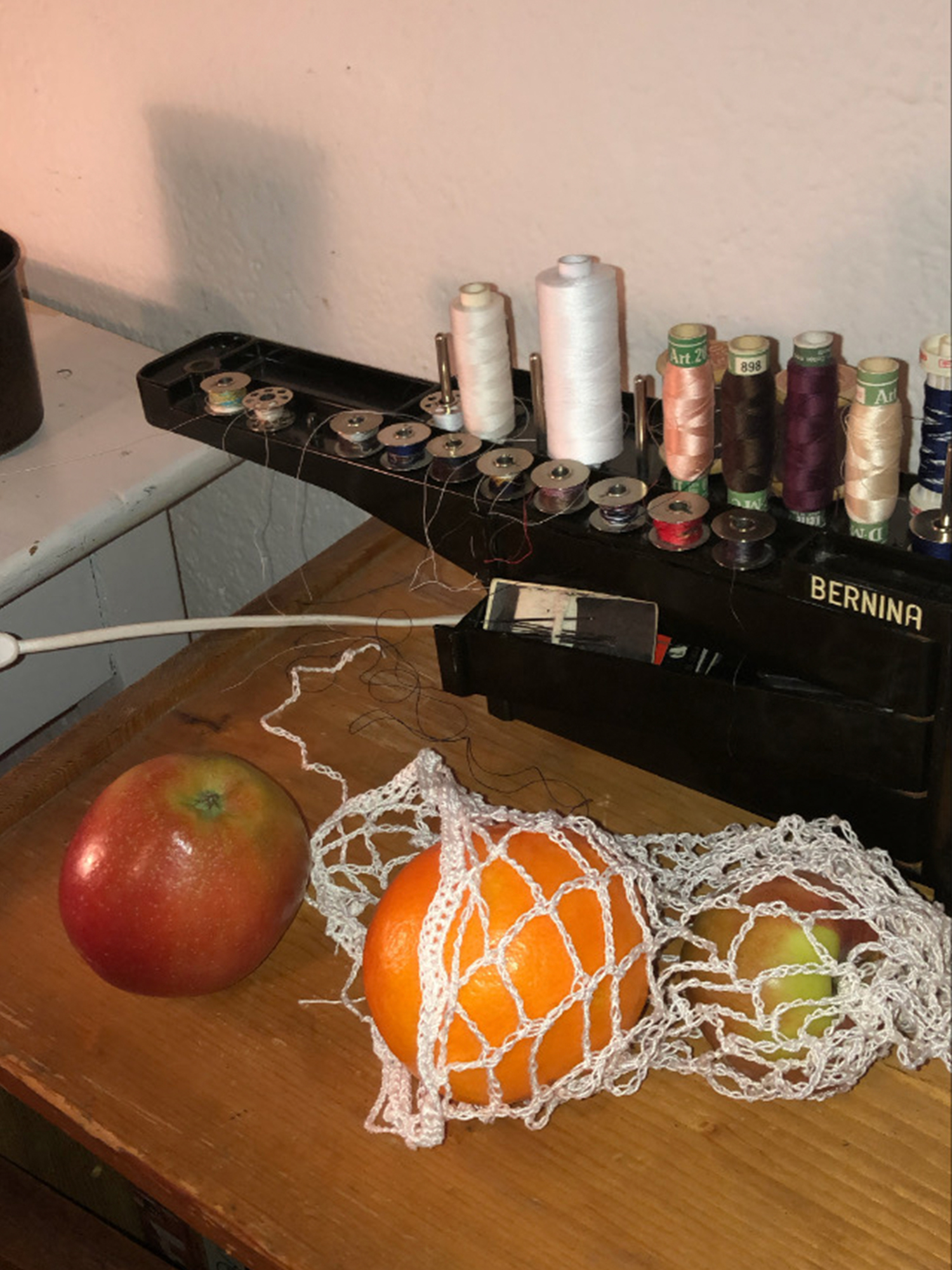 Früchte Säcken – gehäkelt