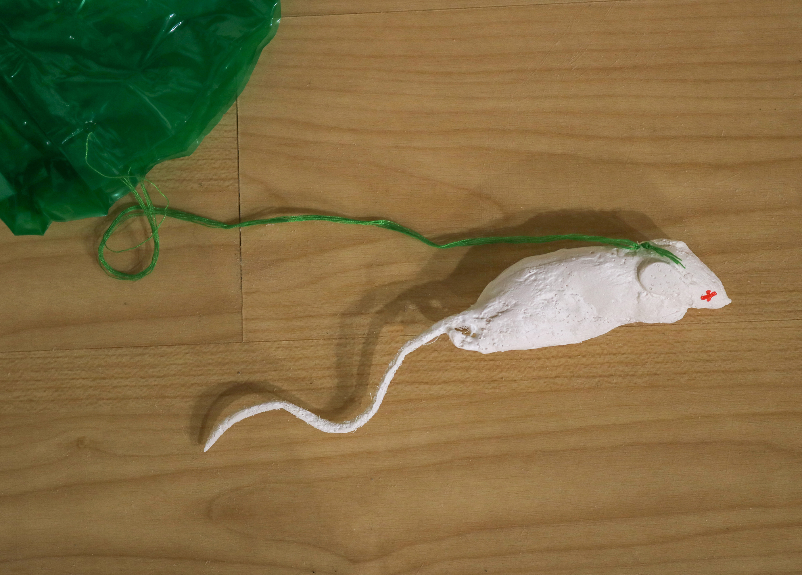 "Mouse Paratroopers," (detail)