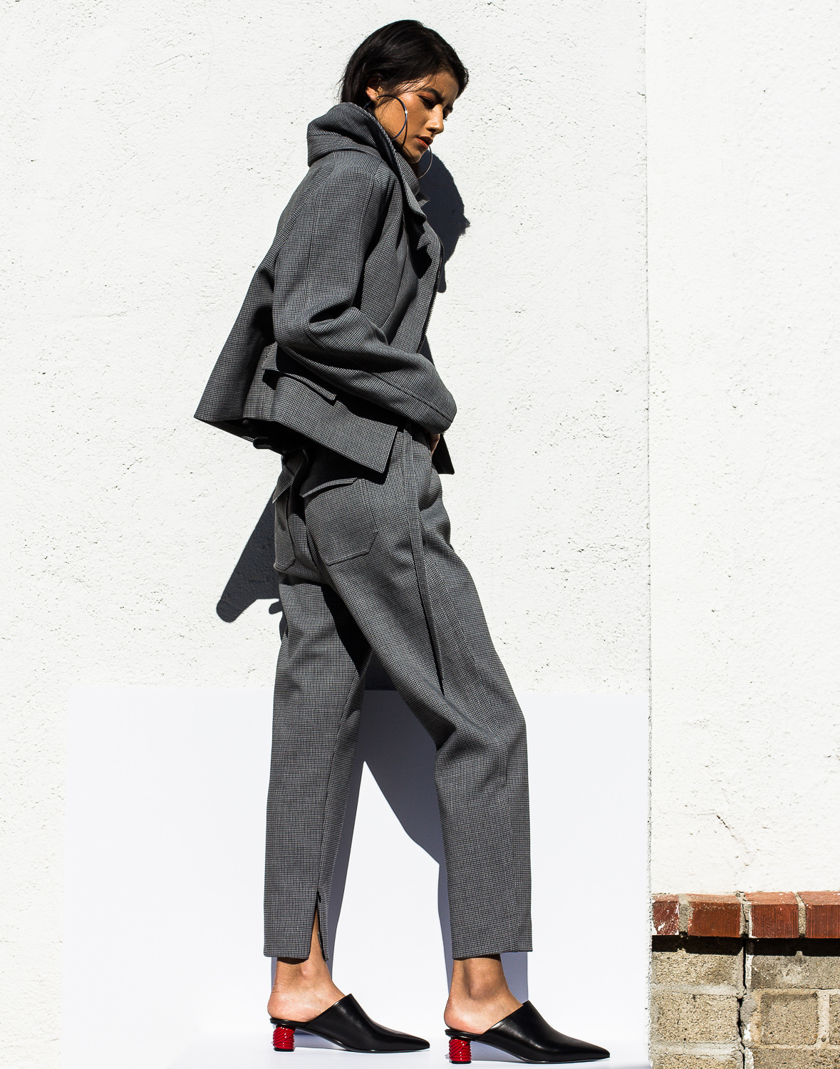 Andie Jue wears Balenciaga