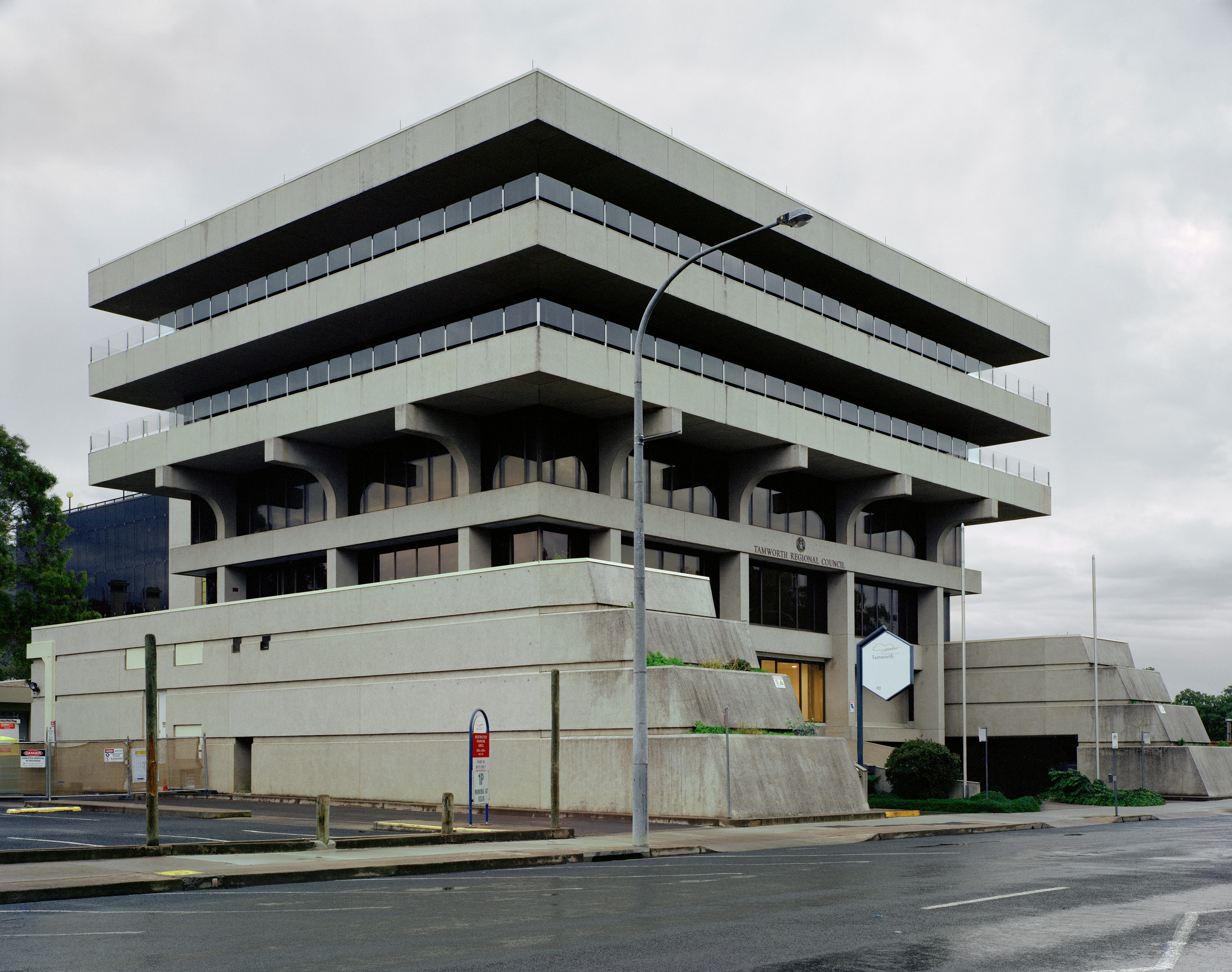 Tradesman’s Entrance (Rear of Tamworth Regional Council building, Tamworth, NSW), archival inkjet print, 100cm x 94cm, edition of 6