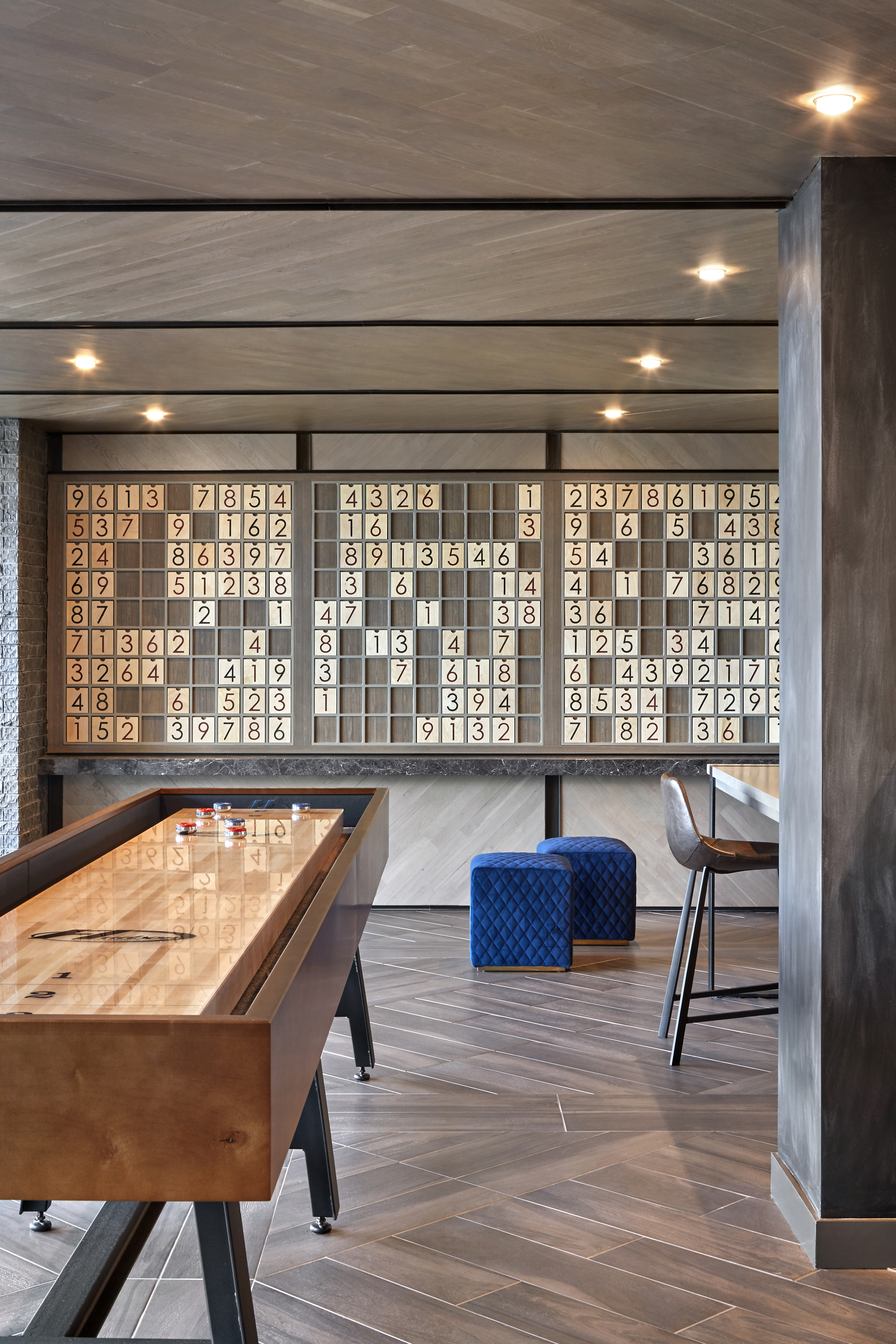 Penthouse game room