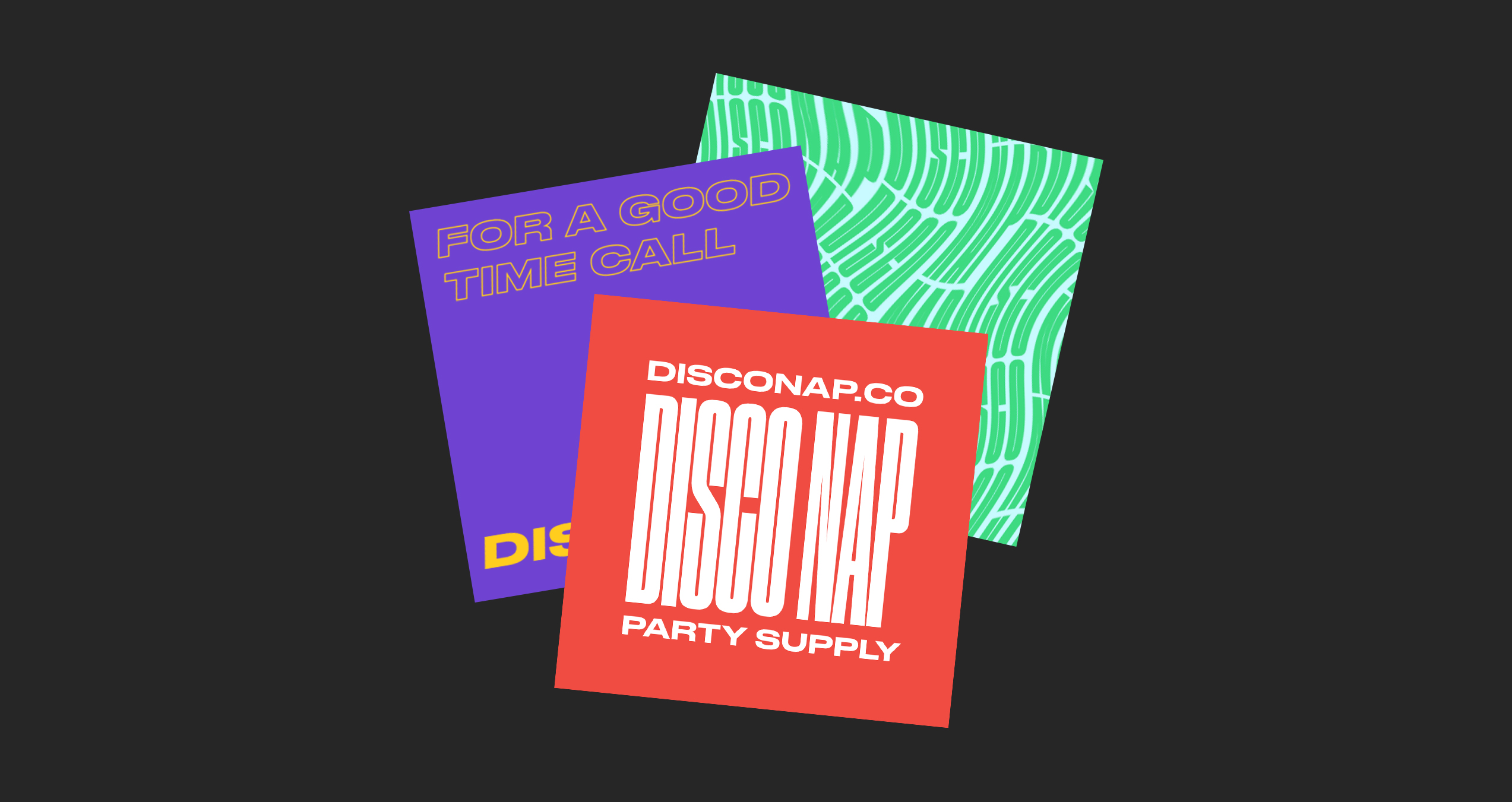 Disco Nap Party Supply
