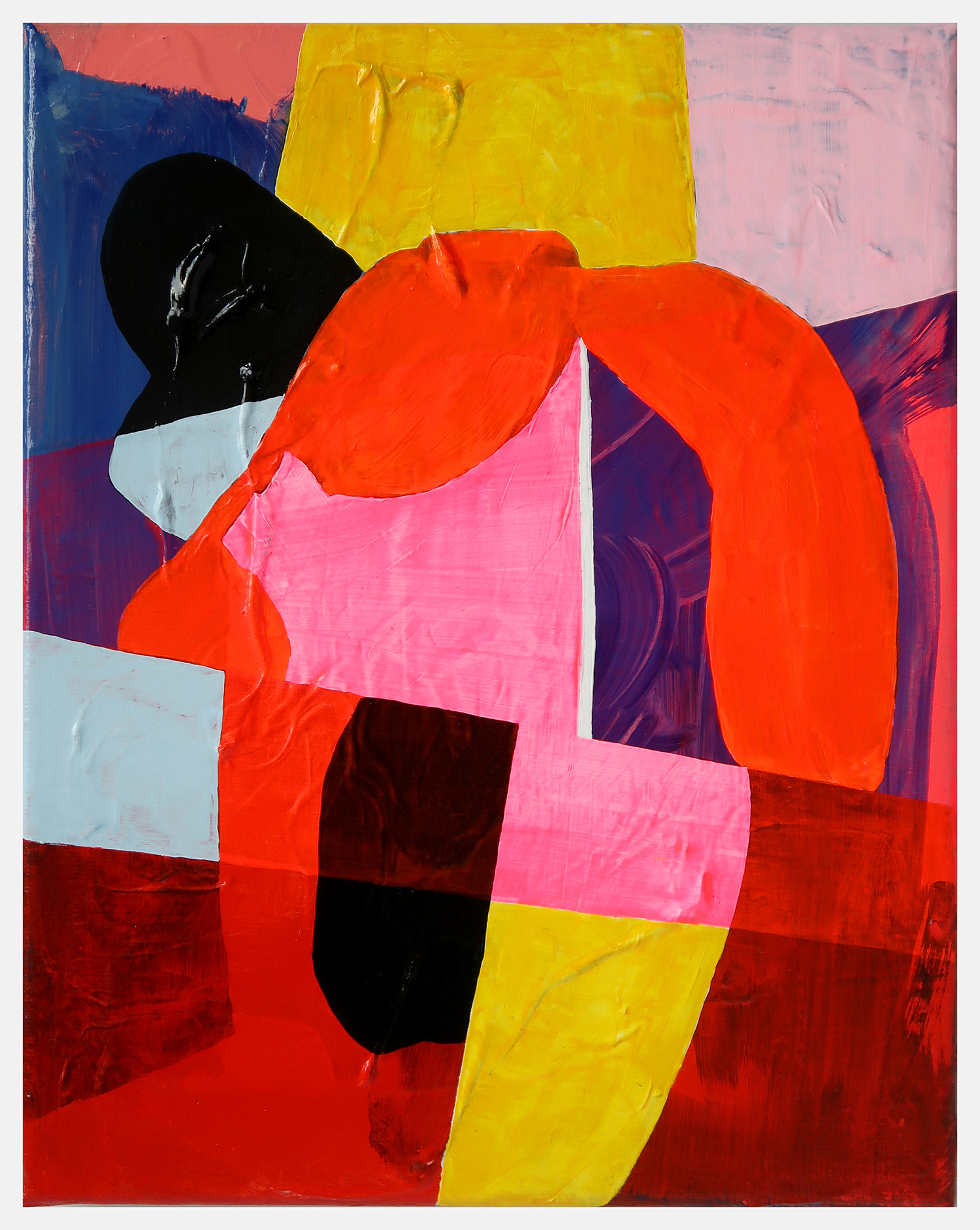 Untitled 575, 2021, Acrylic on canvas, 30x24cm