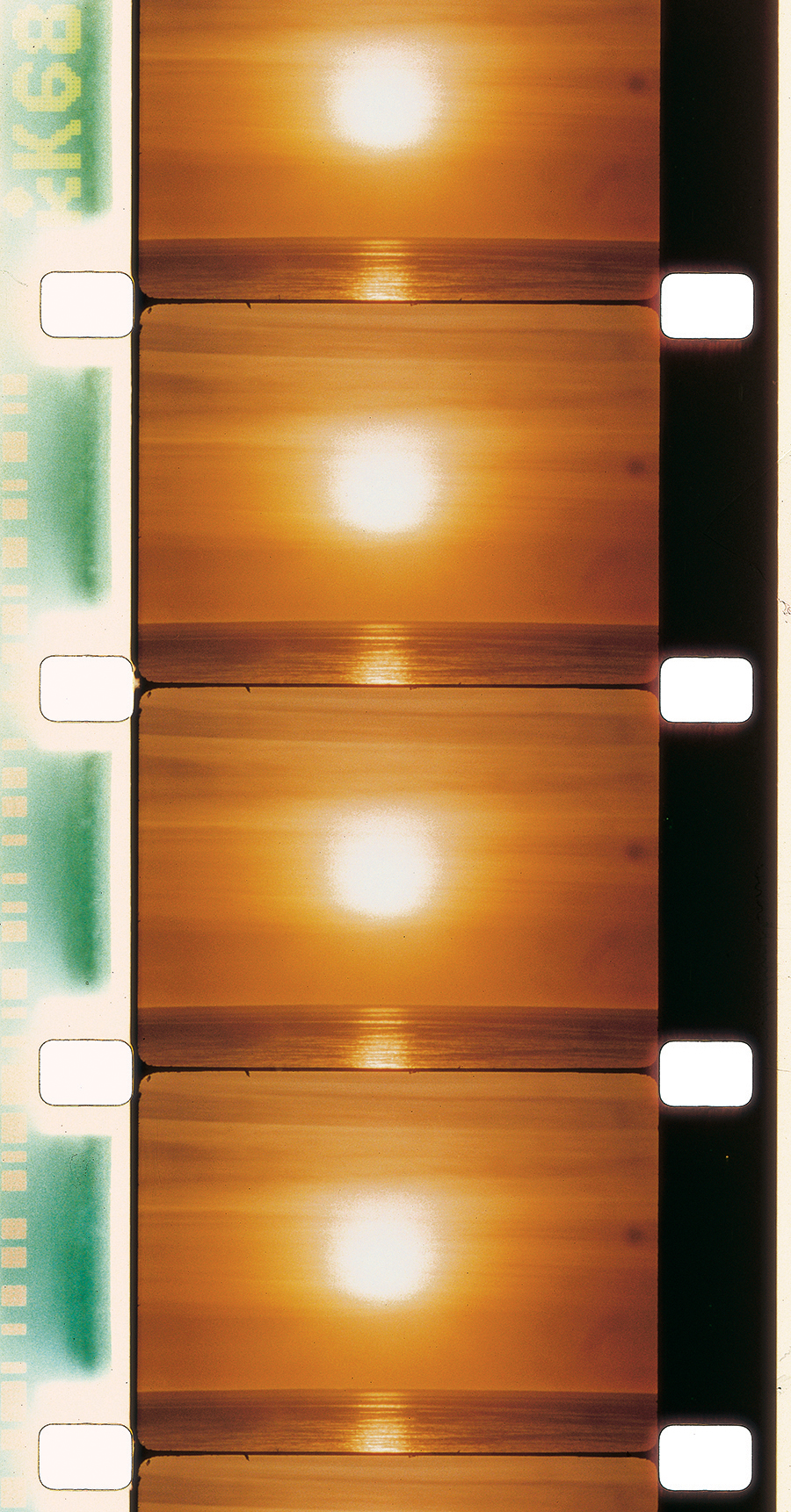 Film for Projector Stand #3 (New Year&rsquo;s Eve), 1995. 16mm film: color, silent; approx. 3 minutes