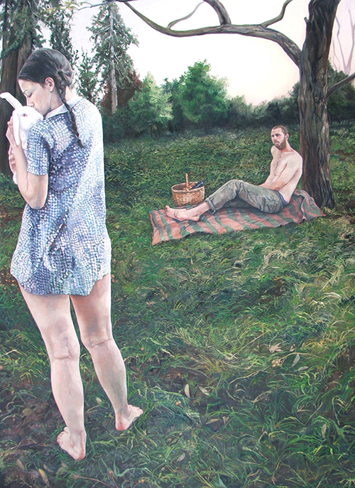 picnic, 2005, 165x125cm