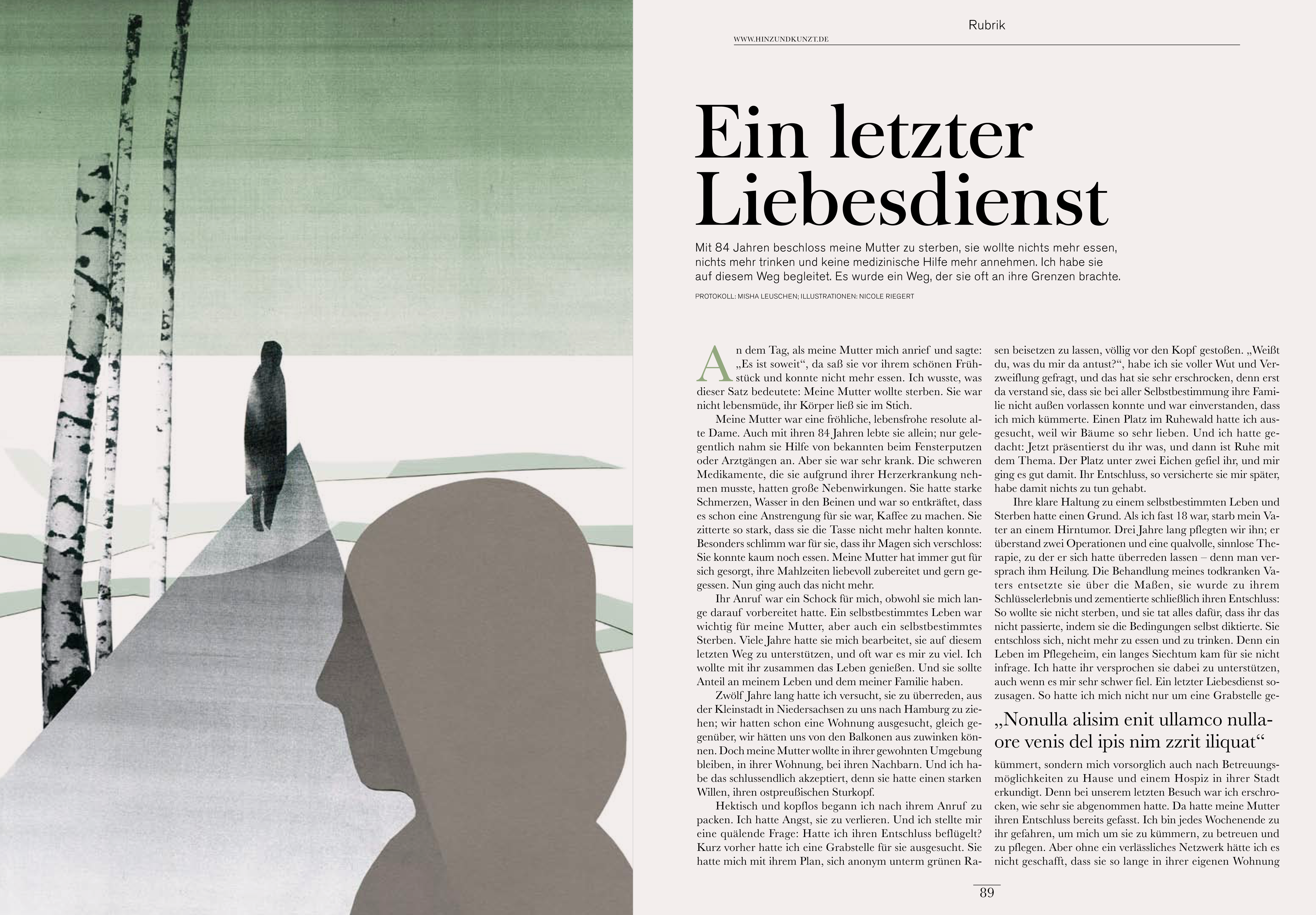 Ein letzter LiebesdienstIllustration