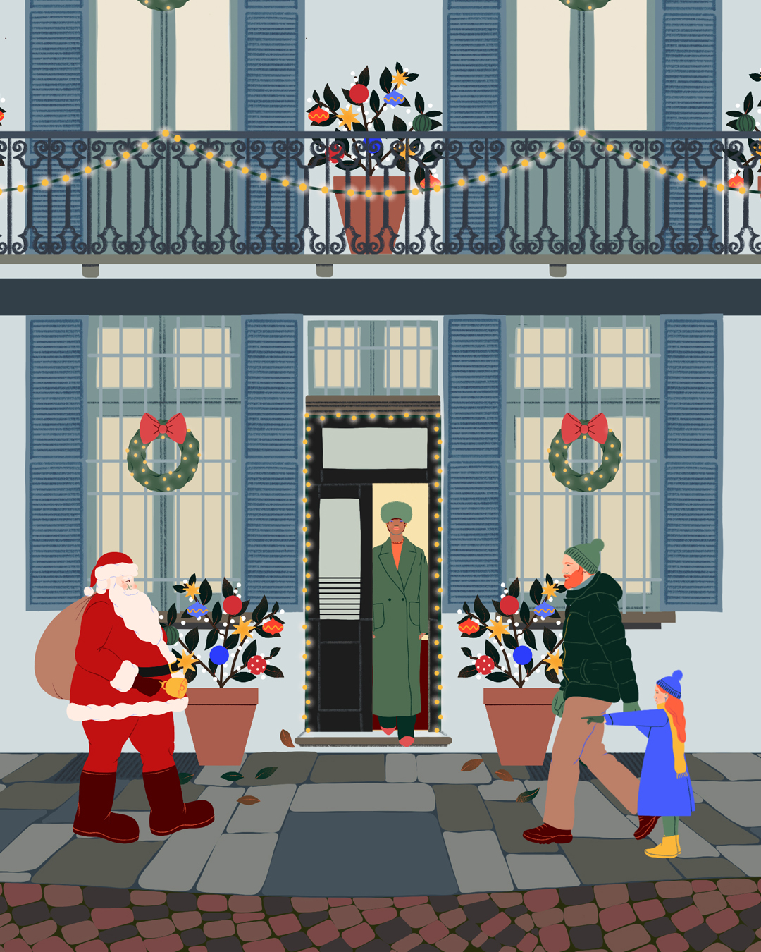 Custom Illustrations for a Notary Website