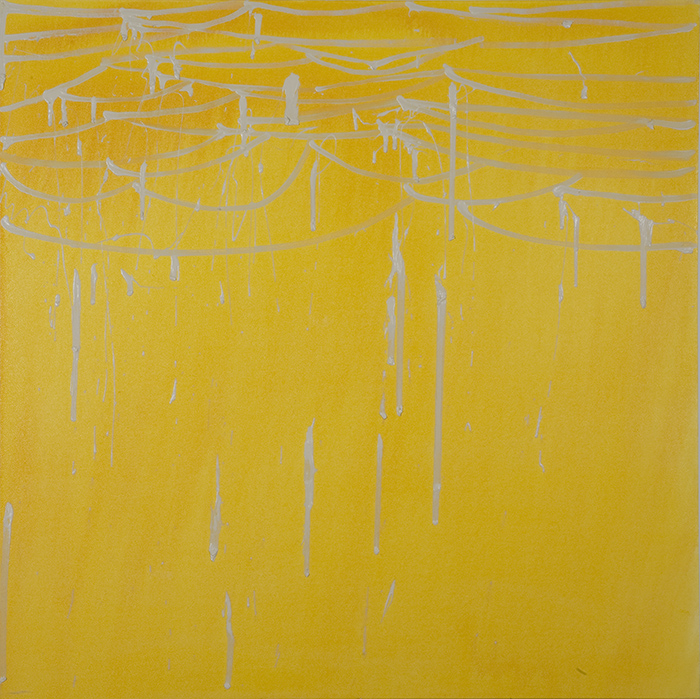 Joy Inhabits Marguerite, 2013, oil on canvas, 48x48in