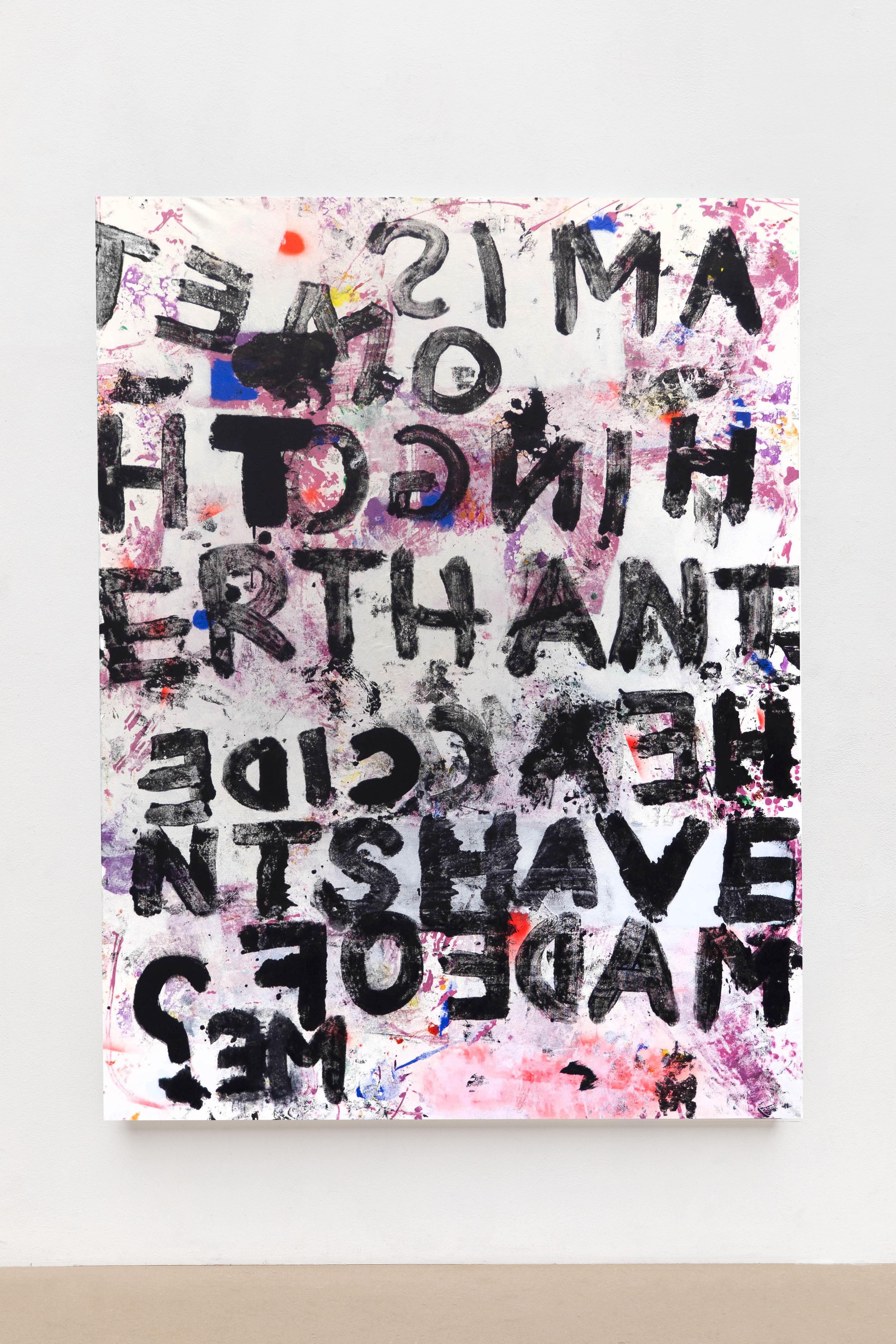 Swann Ronne - Painting - I Am - other things accidents have made of me