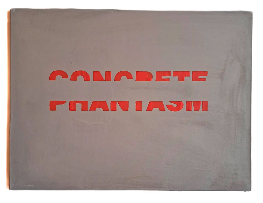 "Serie Swiss 721 Blk n&deg;67", acrylic on vintage rag on wood, 30x40cm approx,2024