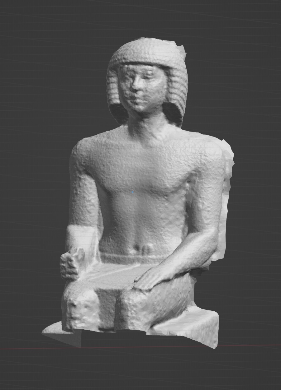 egyptian statue