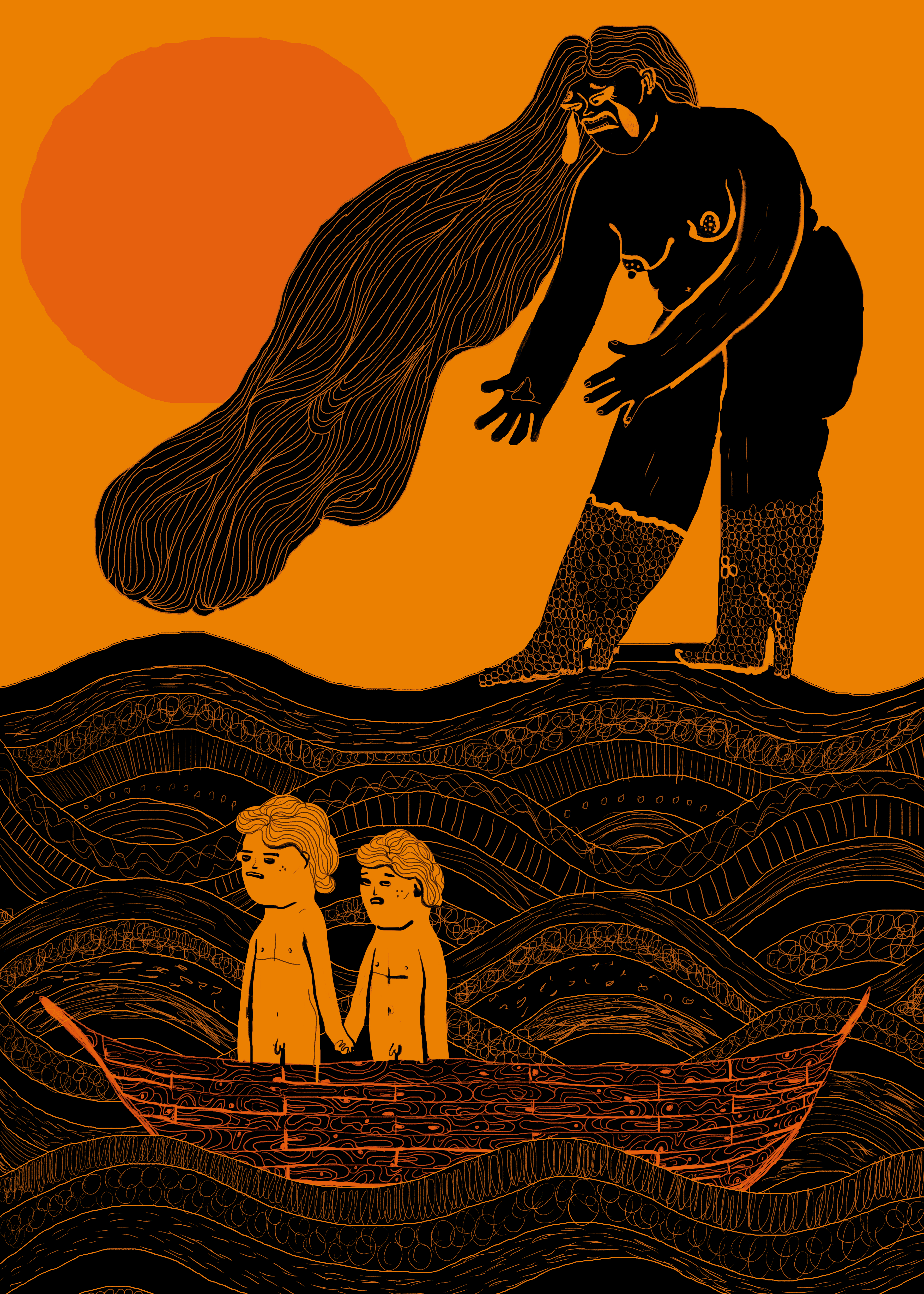 "From Dusk till Dawn" illustration for NT Gent - 2023