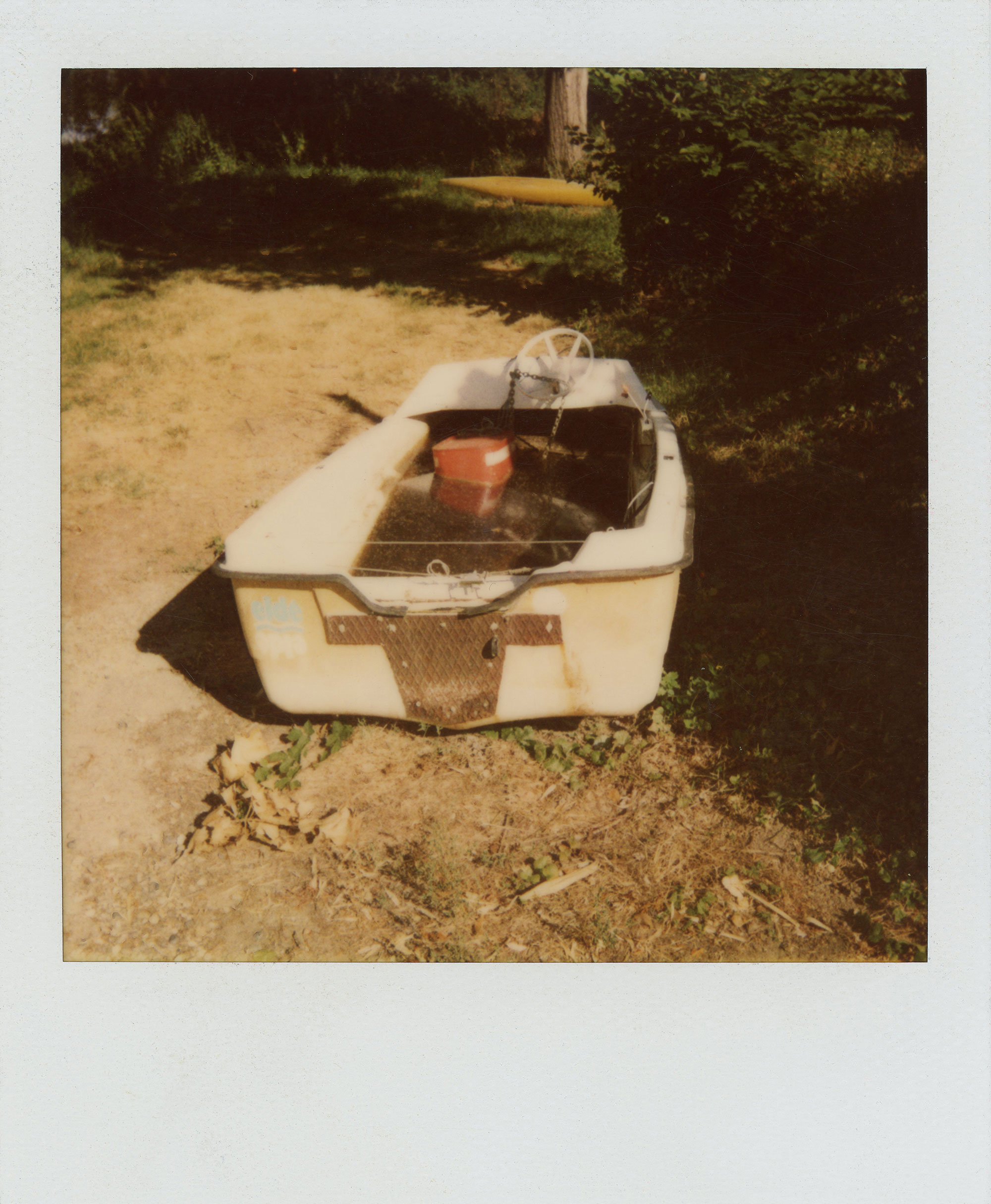 Boat (Polaroid), Auvillar, France, 2009