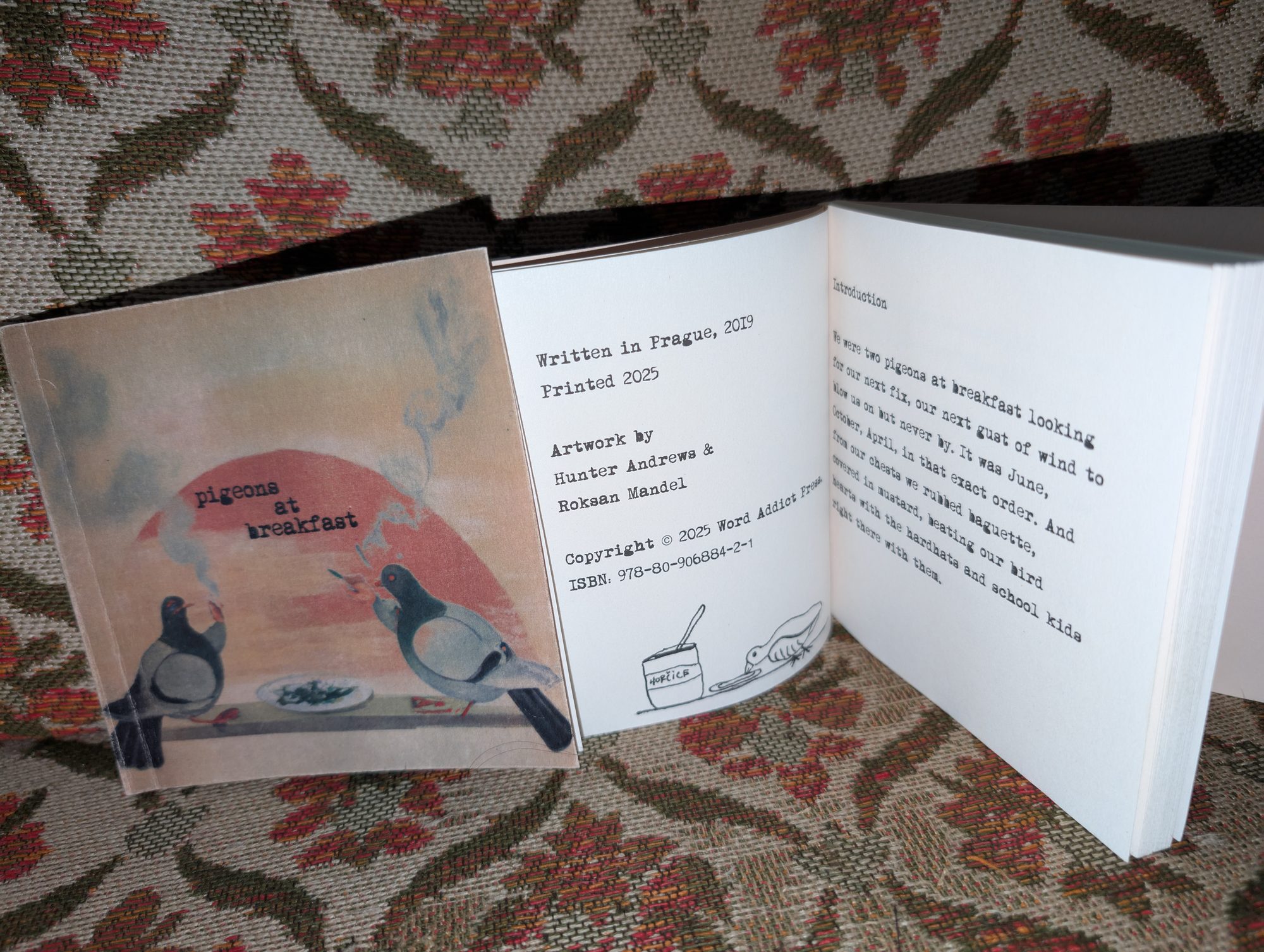 Pigeons at Breakfast