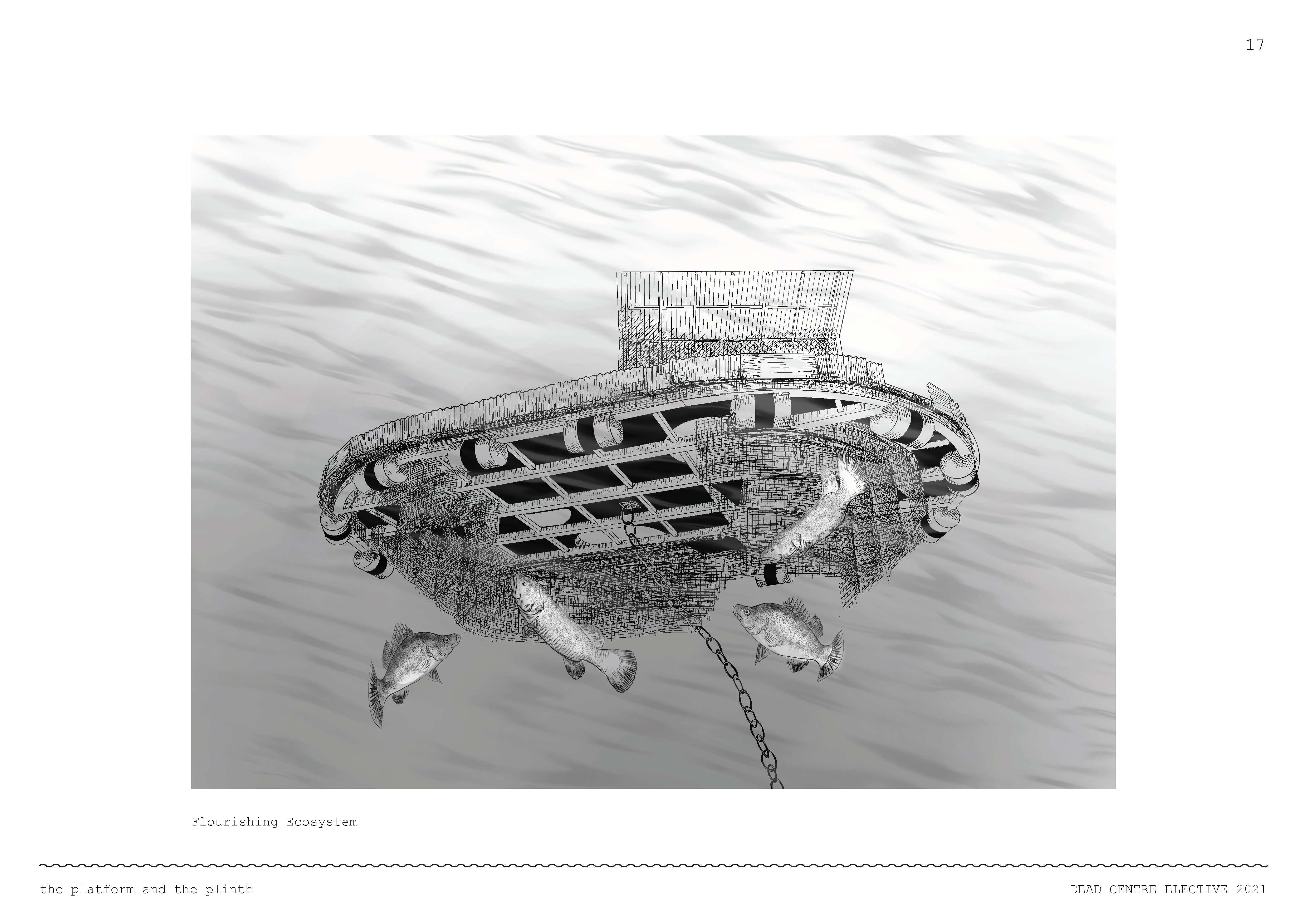 The Platform and the Plinth, Menindee Lakes, Barkindji Country, by Alex Jones, Emily Symes and Rueben Bacon, 2021