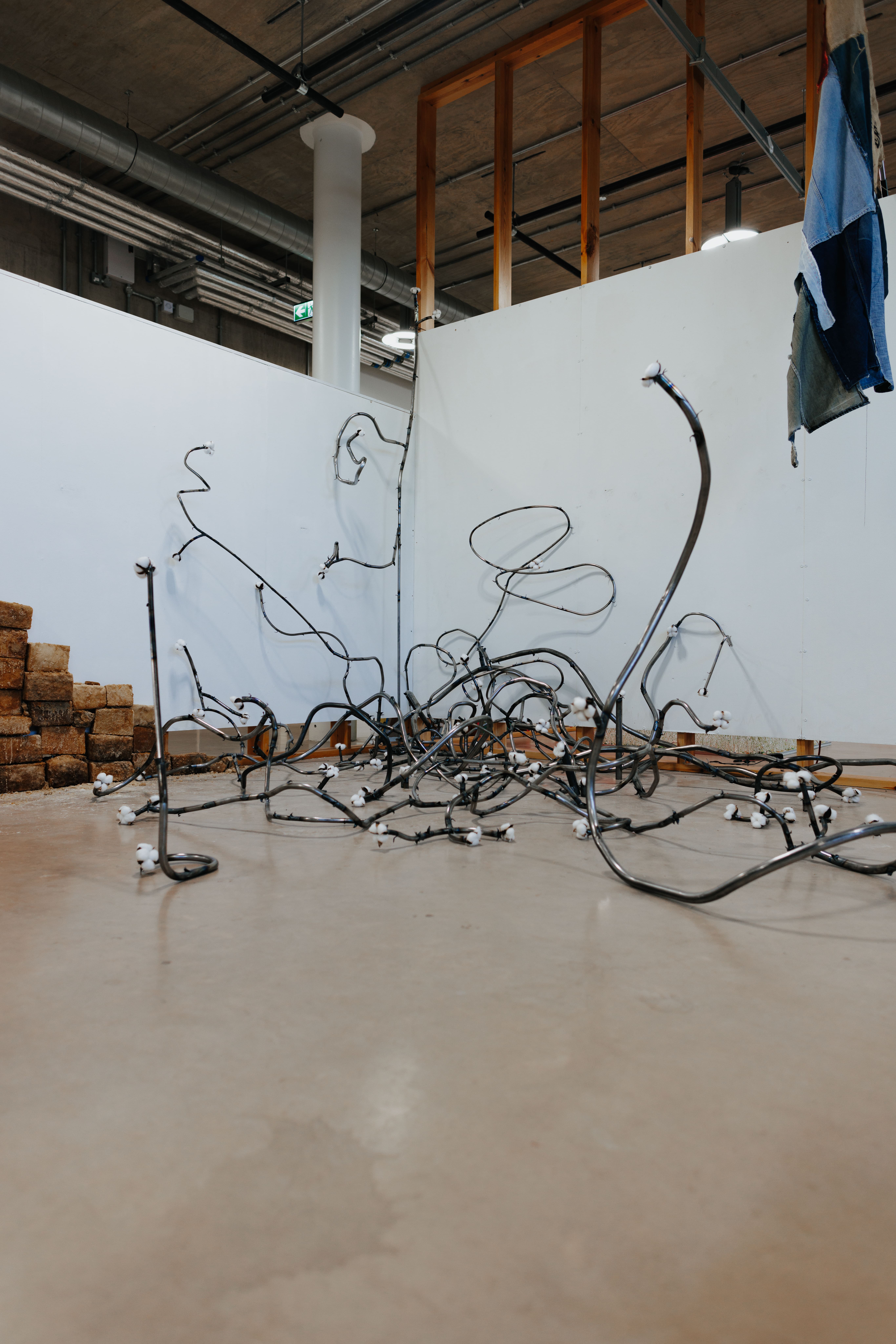 "Don't Touch, Do Tell," 2025 Installation view Image courtesy of Jovan Lee