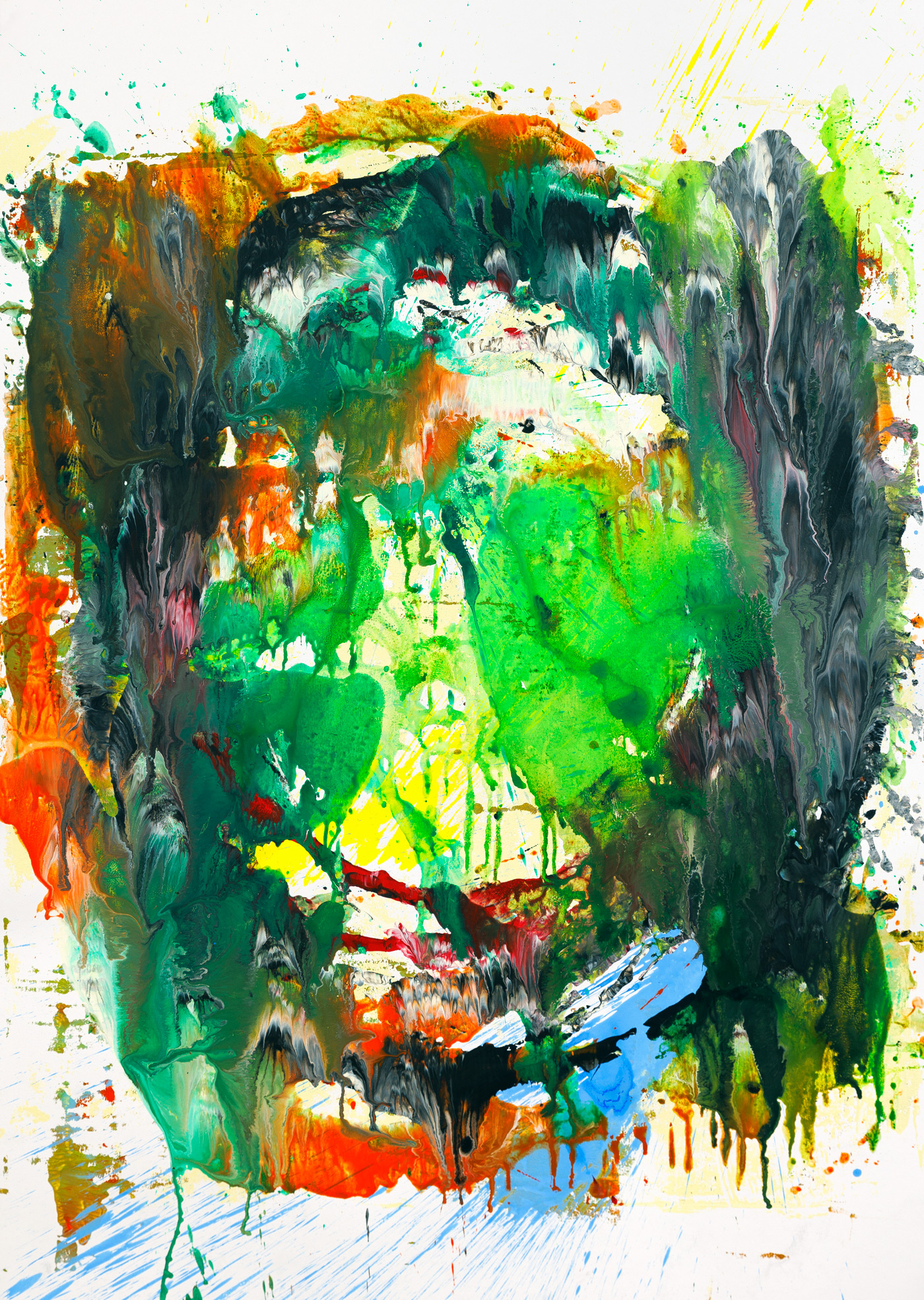 o. T.Acryl auf Papier ca. 140 x 110 cm