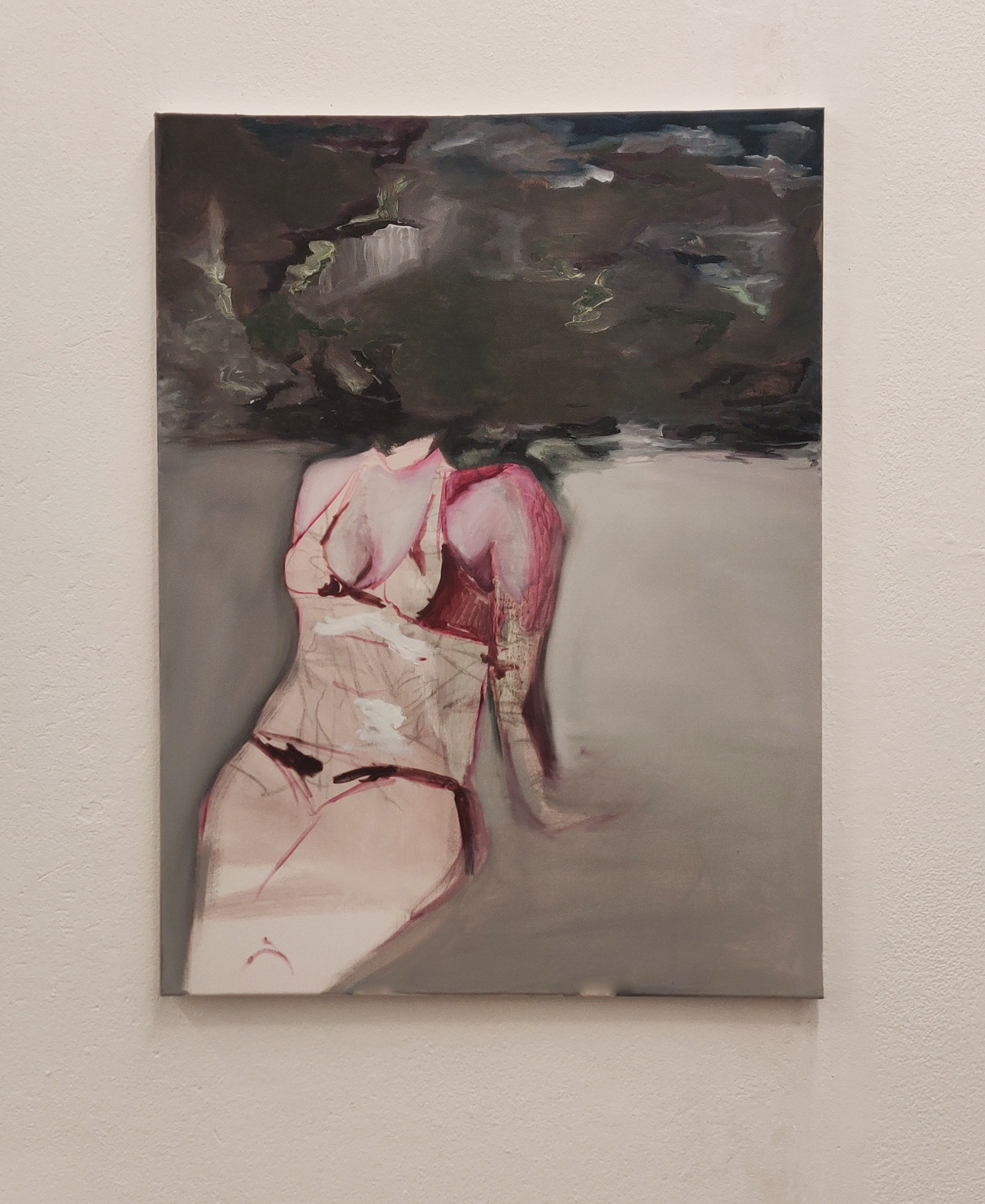 Untitled, Oil on canvas, 80 x 60 cm, 2019