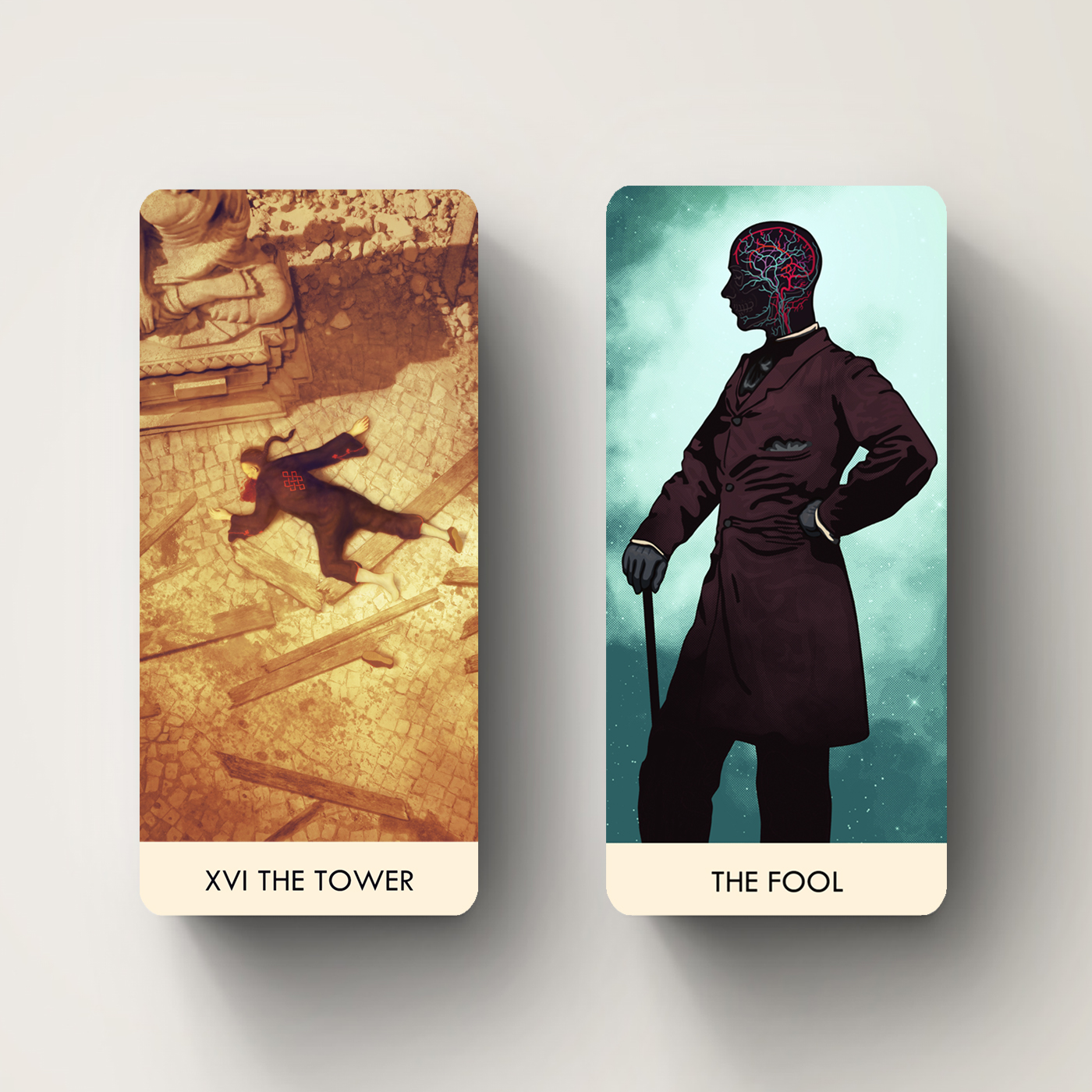 A WICKED PACK OF CARDS Tarot deck