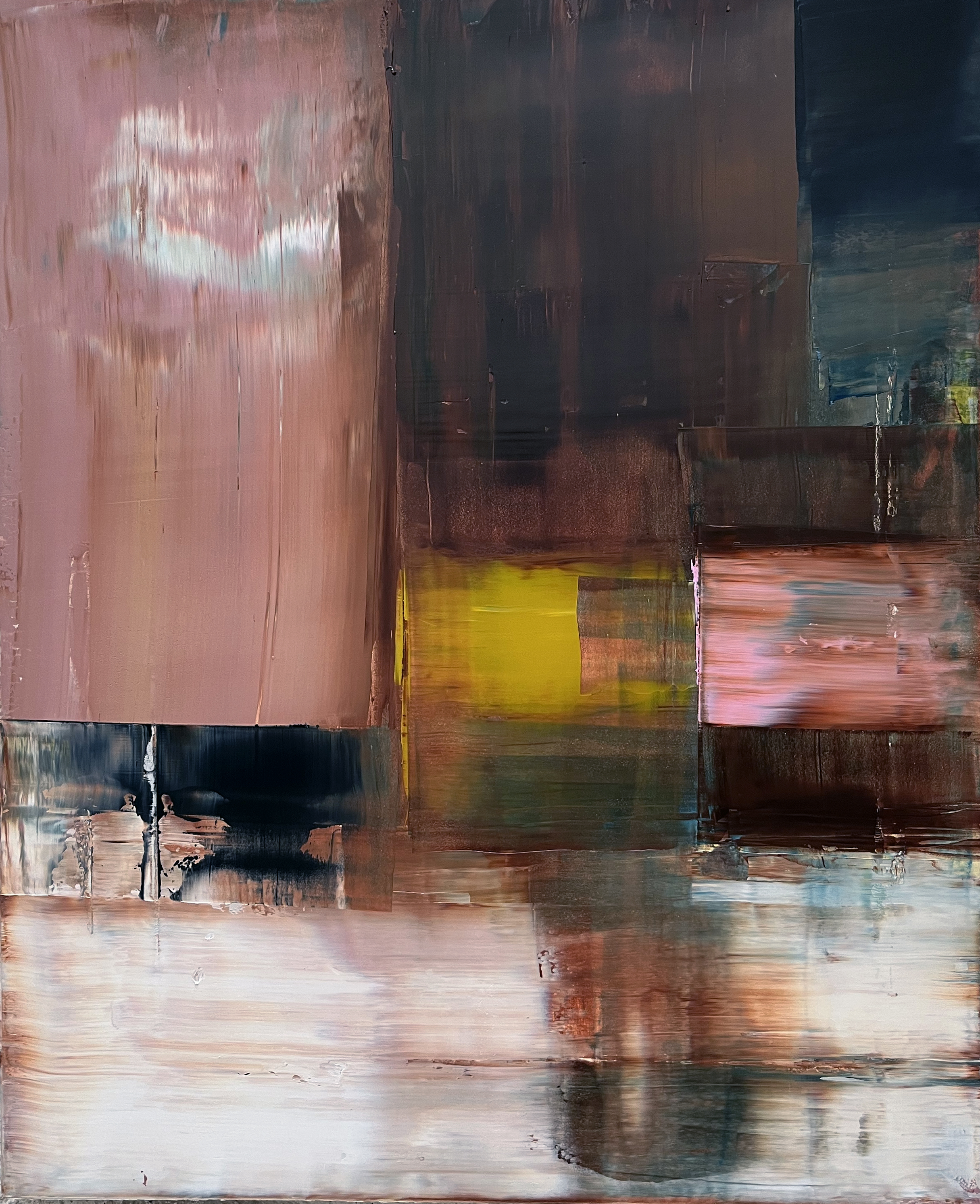 15. Number 4, 2023 oil on board [ 24 x 30’ inches ]