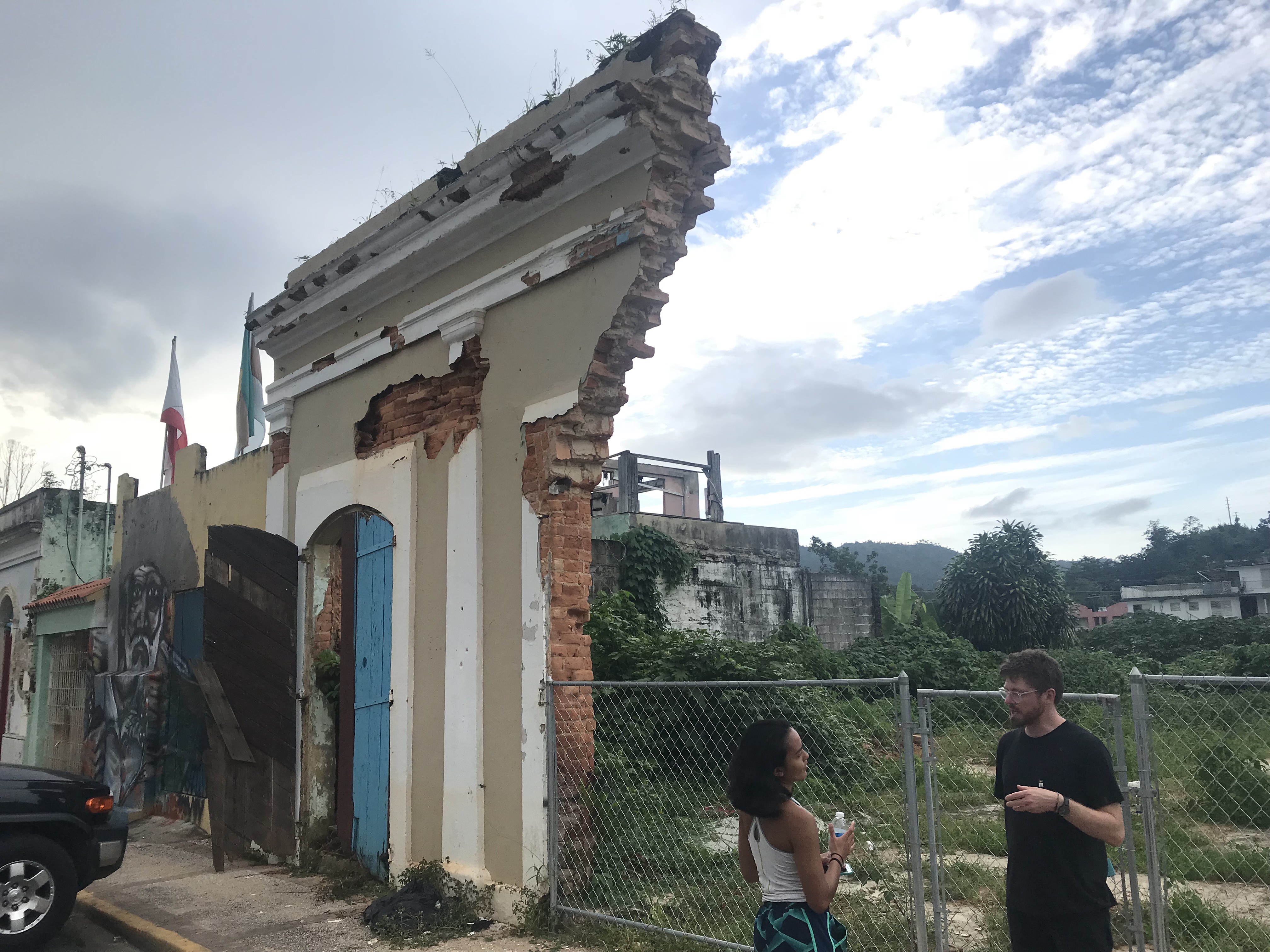 Crumbling infrastructure, Utuado.