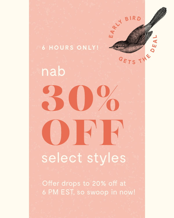 AM/PM promo creative