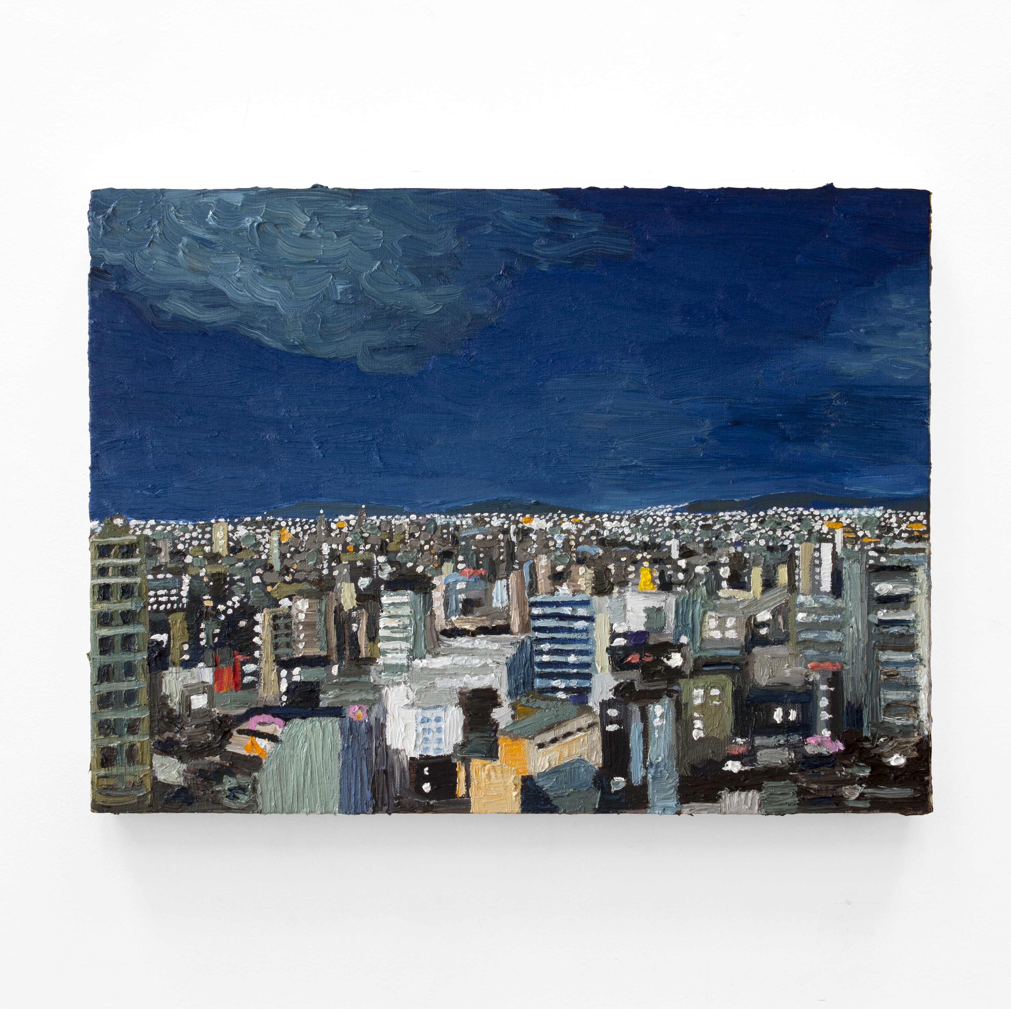 Cidade, 2025&oacute;leo sobre tela30 x 40 cm