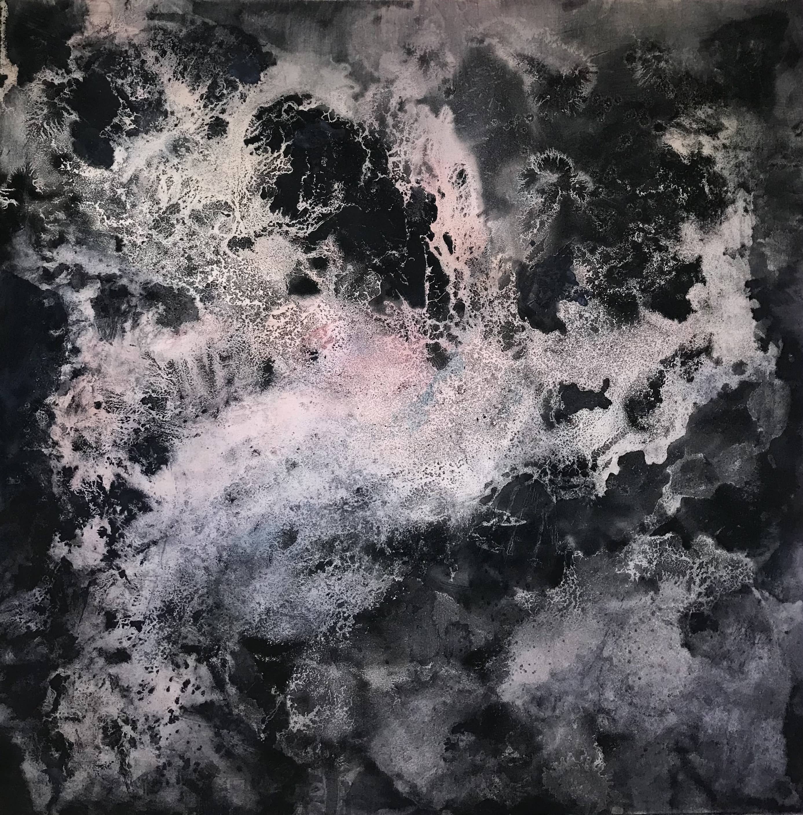 Rift. 5'x5'. 2021. Oil on Canvas.