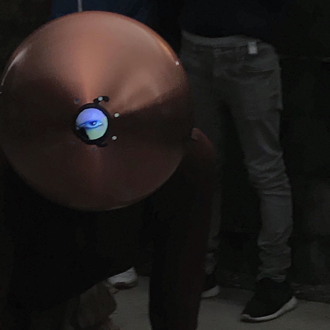 Live Performance, Doodle Bar Warehouse, 5 minutes of your time, 2018 (photo by Nigel Rolfe)